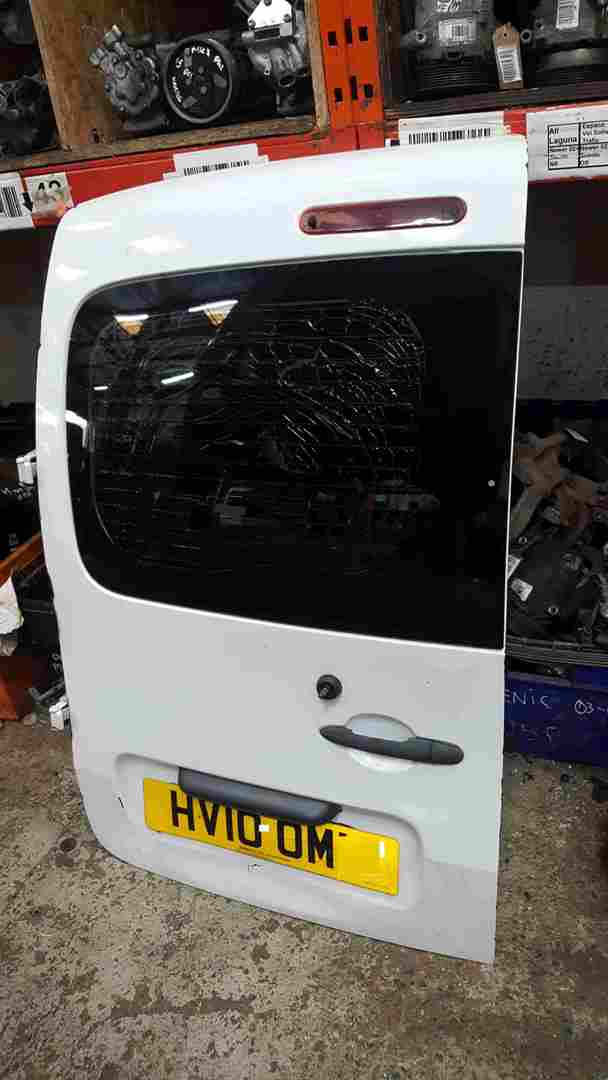 Thumb 7 Renault Kangoo 2007-2017 Passenger NSR Rear Barn Door White O369