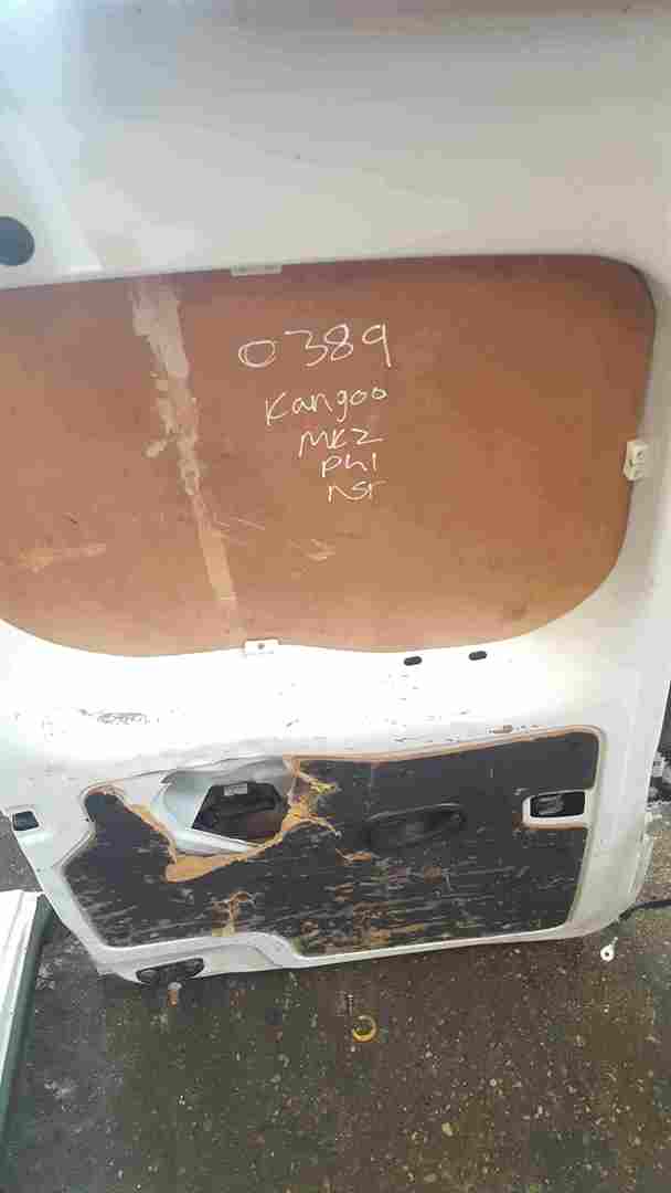 Thumb 2 Renault Kangoo 2007-2017 Passenger NSR Rear Barn Door White O389