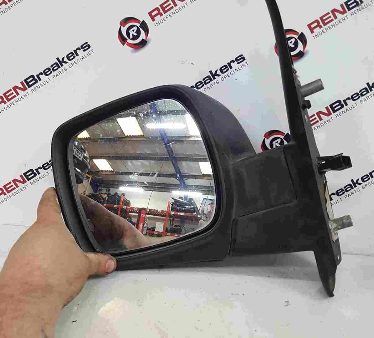 Thumb 2 Renault Kangoo 2007-2017 Passenger Ns Wing Mirror Plain Black Power Fold