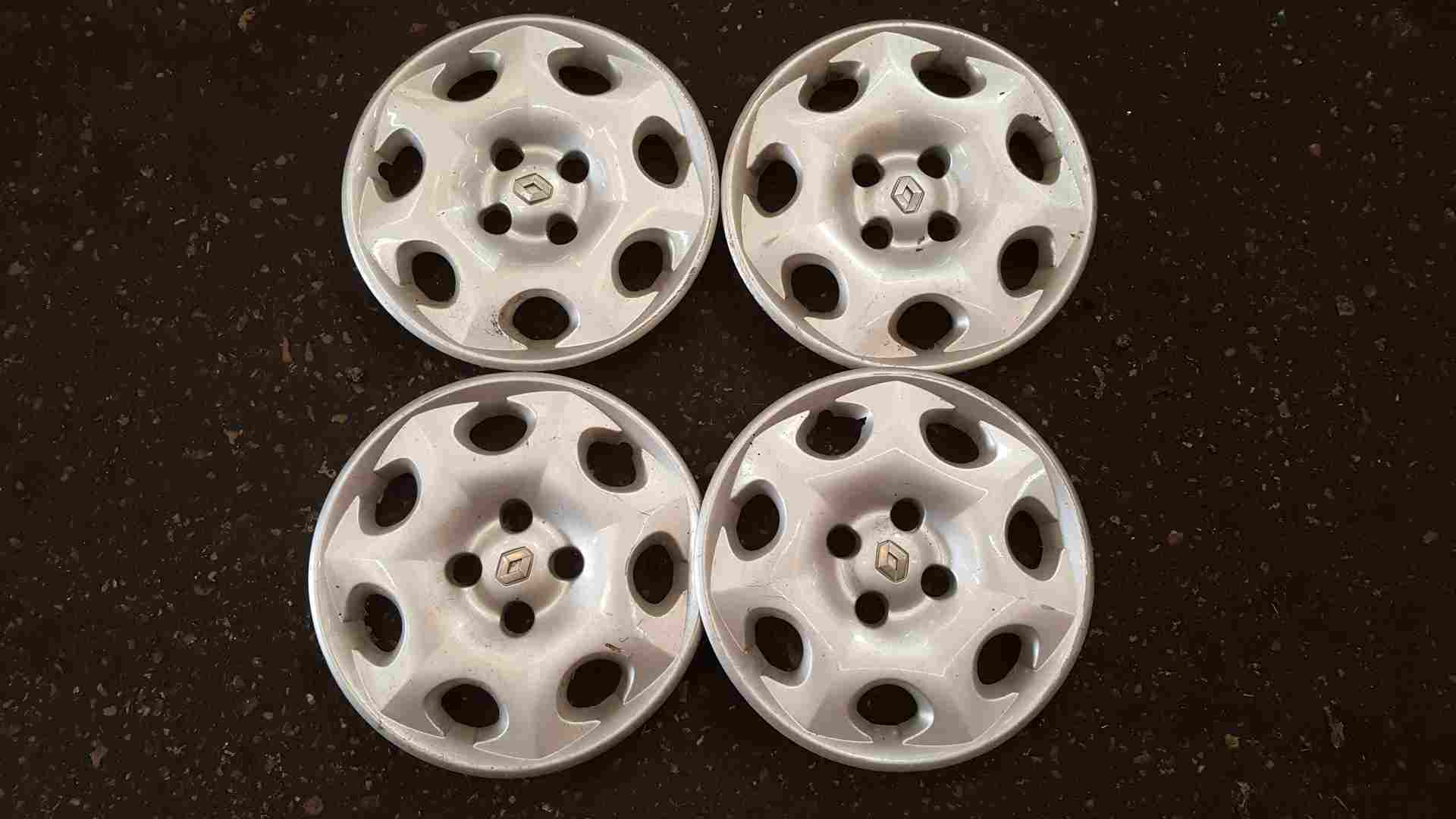 Thumb 2 Renault Kangoo Clio Twingo 1999-2020 14 Inch Wheel HUB Cap SET Caps 7700423043