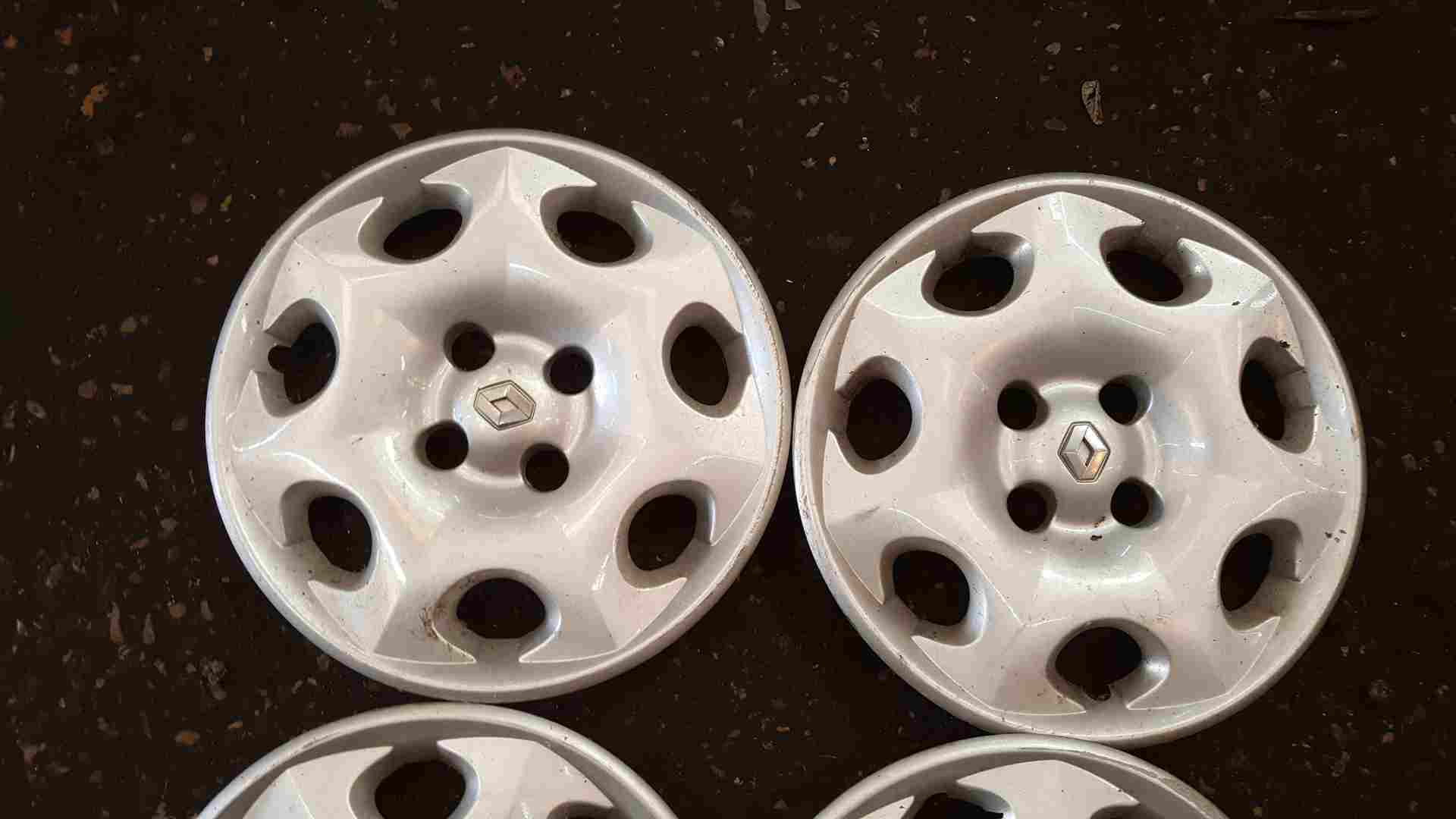 Thumb 5 Renault Kangoo Clio Twingo 1999-2020 14 Inch Wheel HUB Cap SET Caps 7700423043