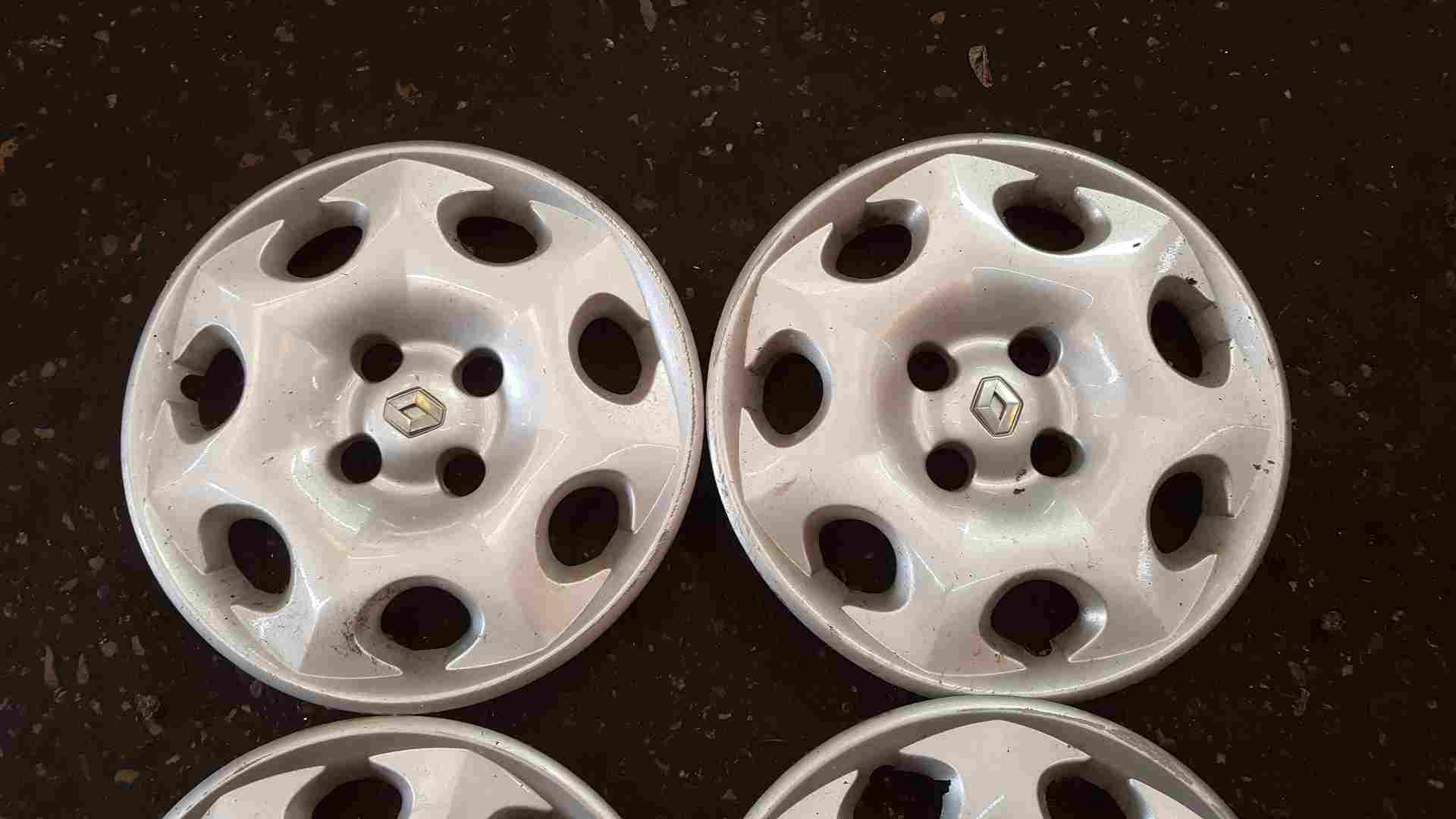Thumb 9 Renault Kangoo Clio Twingo 1999-2020 14 Inch Wheel HUB Cap SET Caps 7700423043