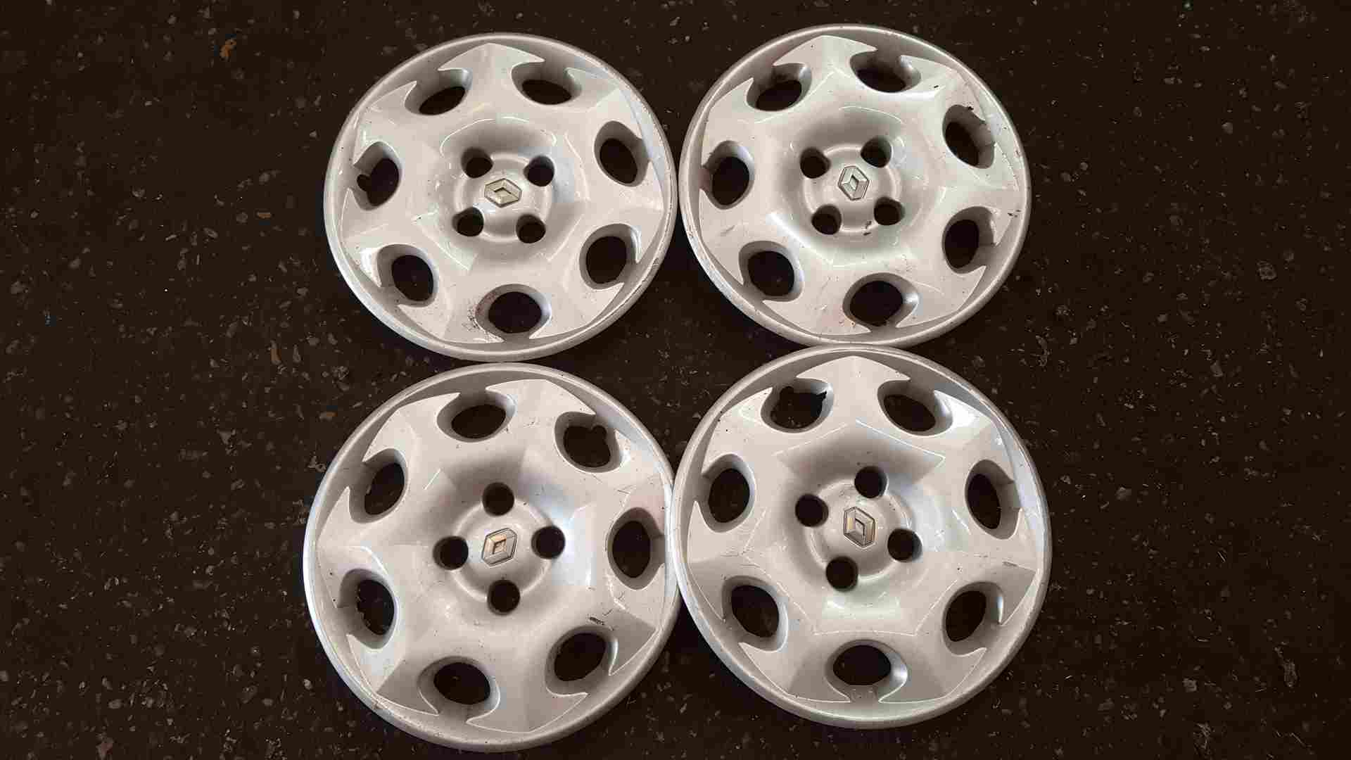 Thumb 10 Renault Kangoo Clio Twingo 1999-2020 14 Inch Wheel HUB Cap SET Caps 7700423043
