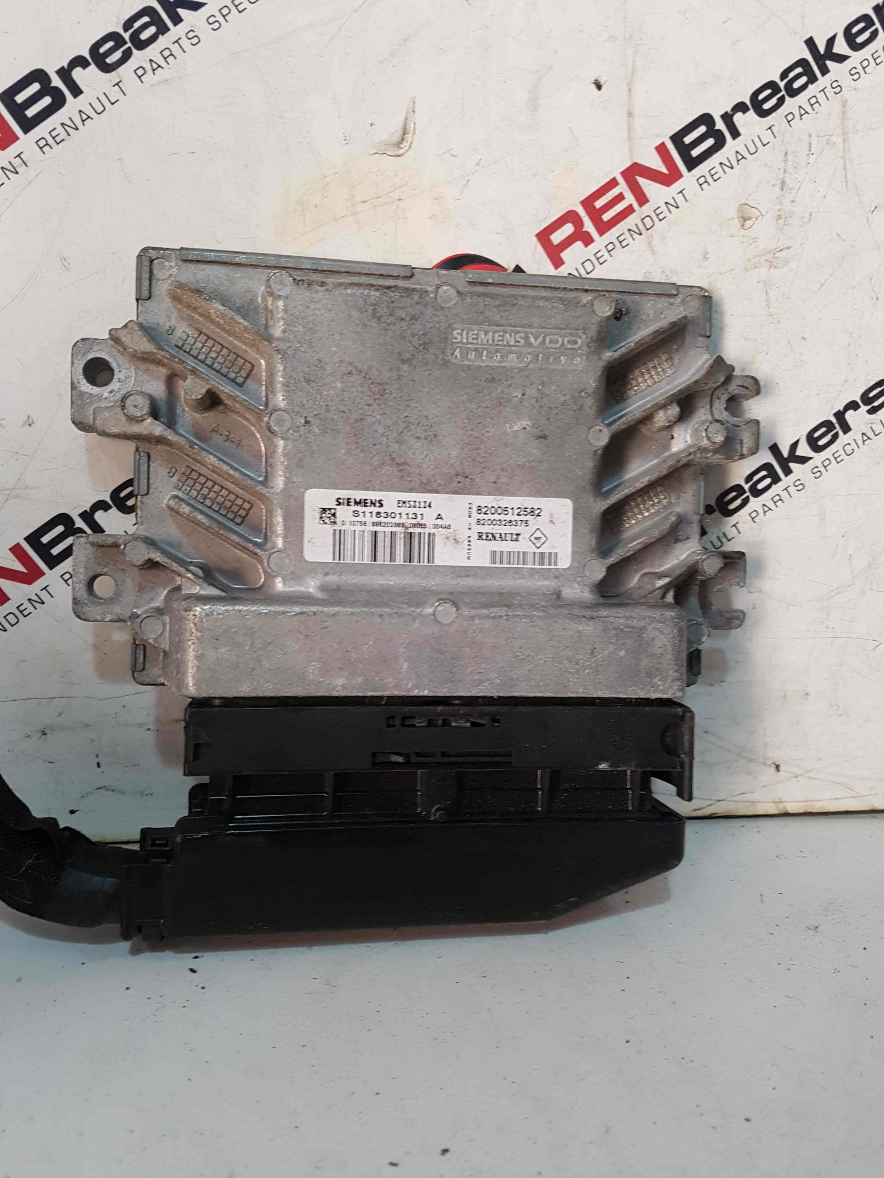 Thumb 5 Renault Kangoo MK1 2003-2007 Engine ECU Engine Control Unit 1.6 8200512582