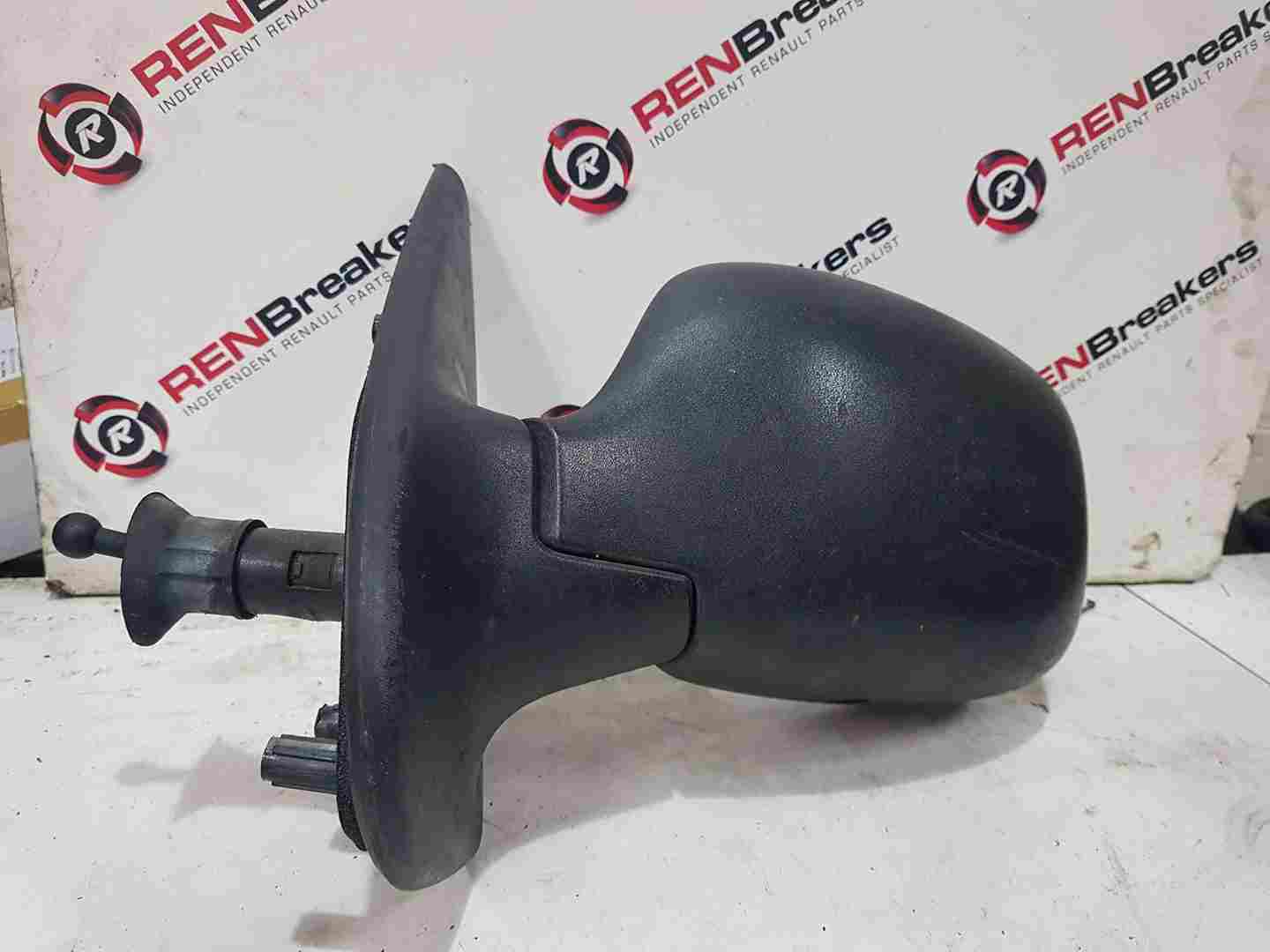 Renault Kangoo MK1 2003-2007 Passenger Ns Wing Mirror Black