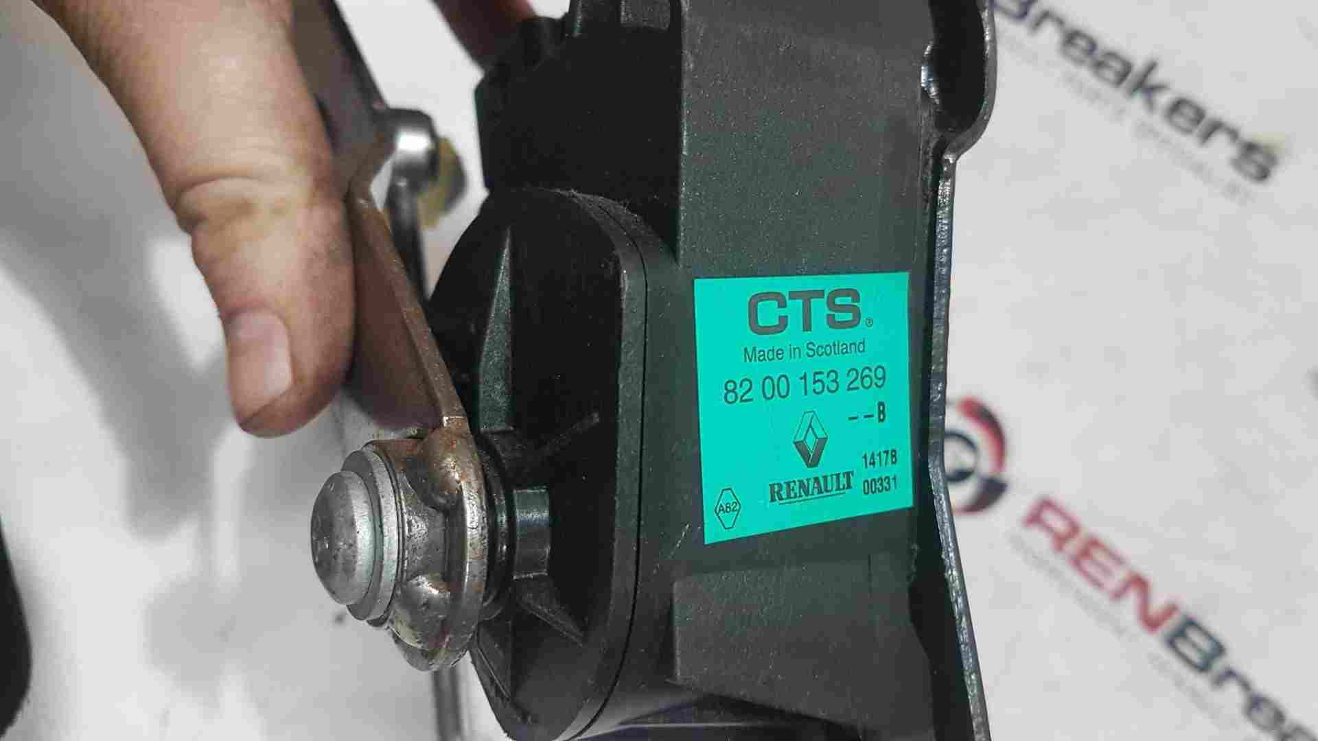Thumb 3 Renault Kangoo MK2 2007-2013 Throttle Pedal Electrical Potentiometer 8200153269