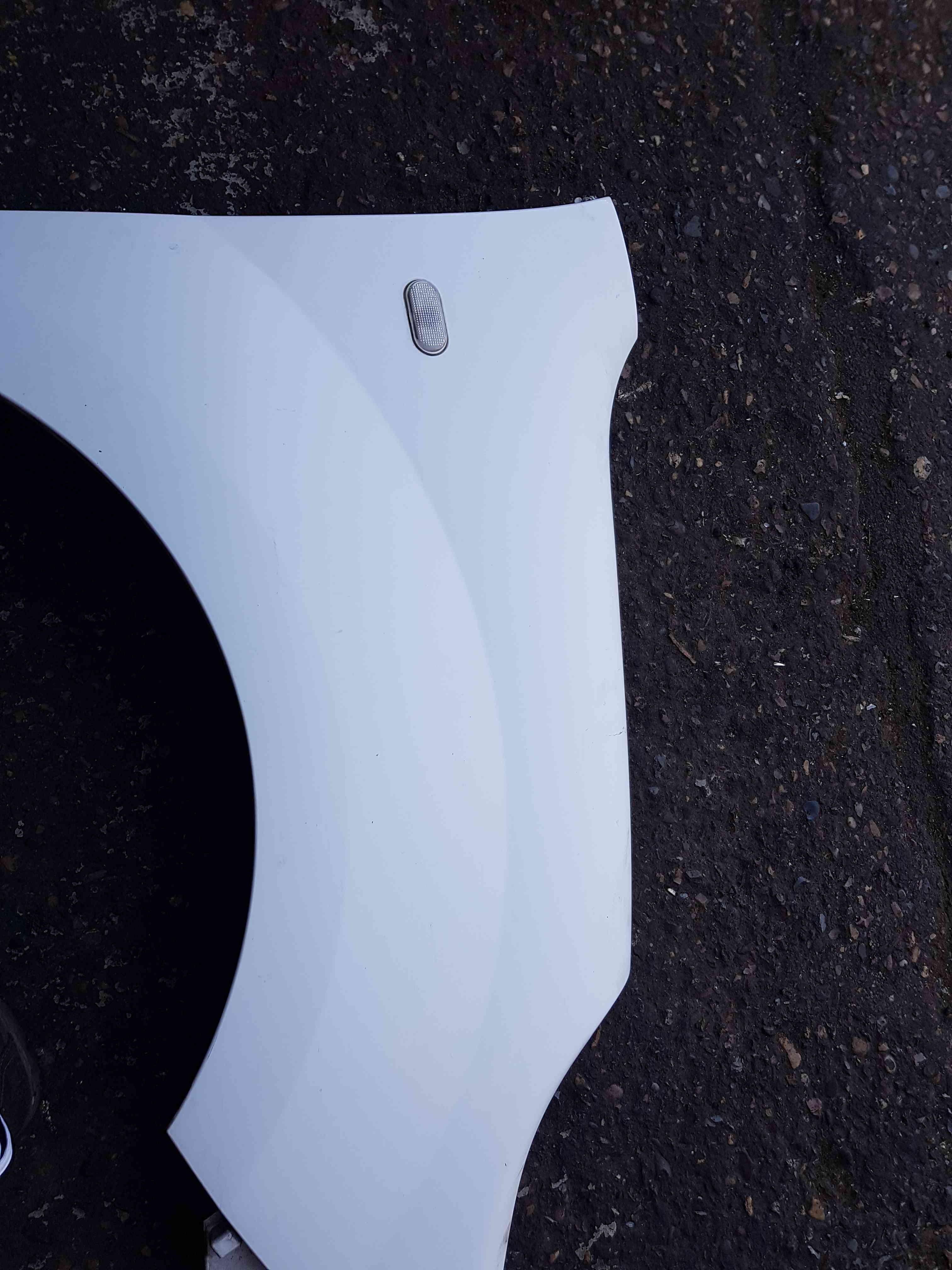 Thumb 4 Renault Kangoo MK2 2013-2017 Drivers Os OSF Wing White QNG