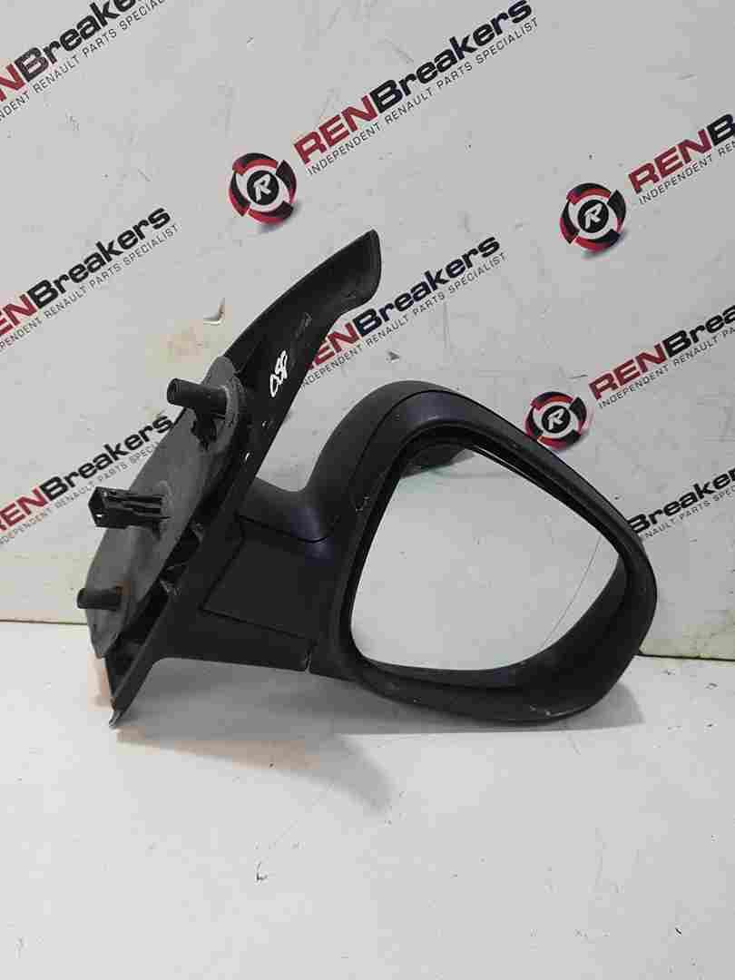 Thumb 5 Renault Kangoo MK2 2013-2017 Drivers Os Wing Mirror Plain Black Electric