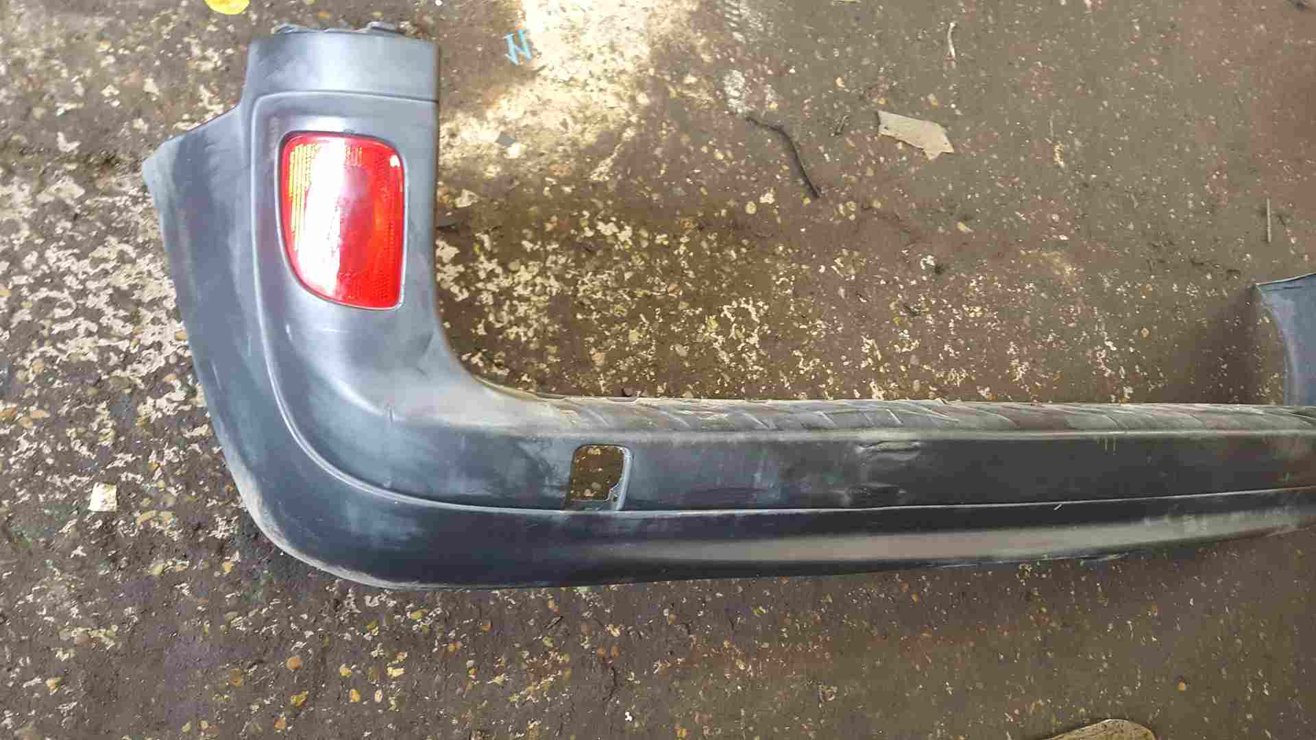 Thumb 2 Renault Kangoo MK2 ph2 2013-2017 Rear Bumper Plain Black