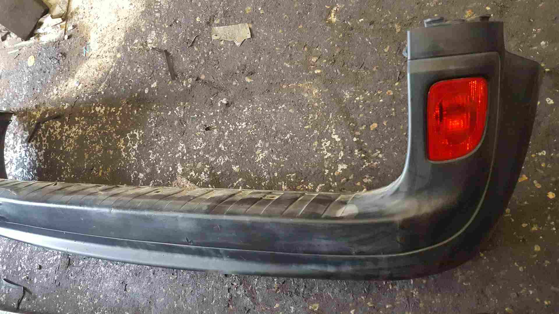 Thumb 4 Renault Kangoo MK2 ph2 2013-2017 Rear Bumper Plain Black