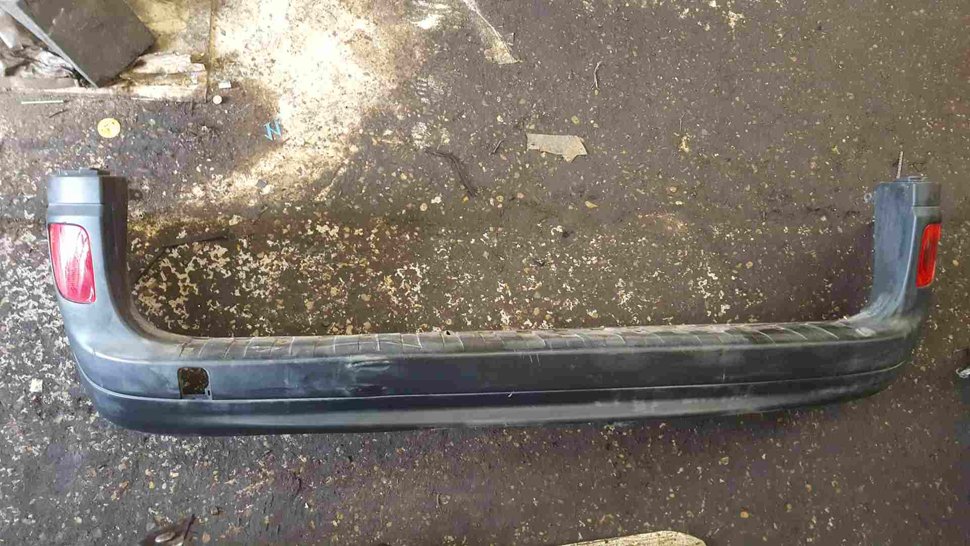 Thumb 5 Renault Kangoo MK2 ph2 2013-2017 Rear Bumper Plain Black