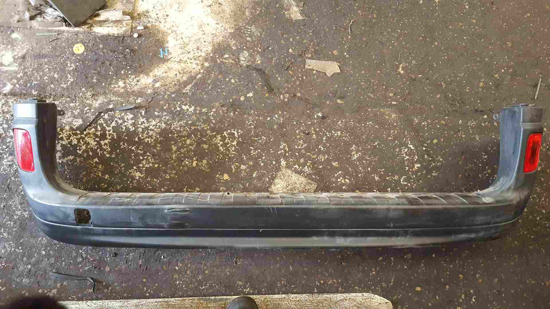 Thumb 8 Renault Kangoo MK2 ph2 2013-2017 Rear Bumper Plain Black