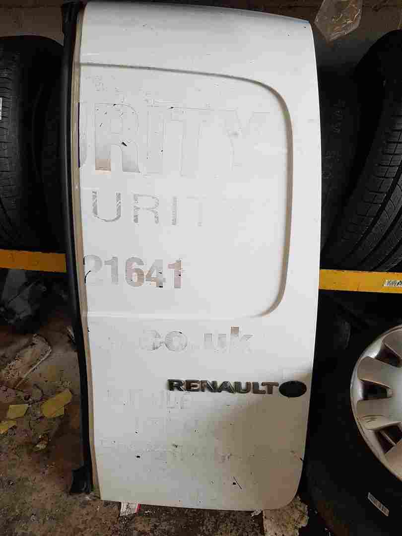 Thumb 2 Renault Kangoo MK2 2013-2021 Drivers OSR Barn Oqng QNG Rear Door Mineral White
