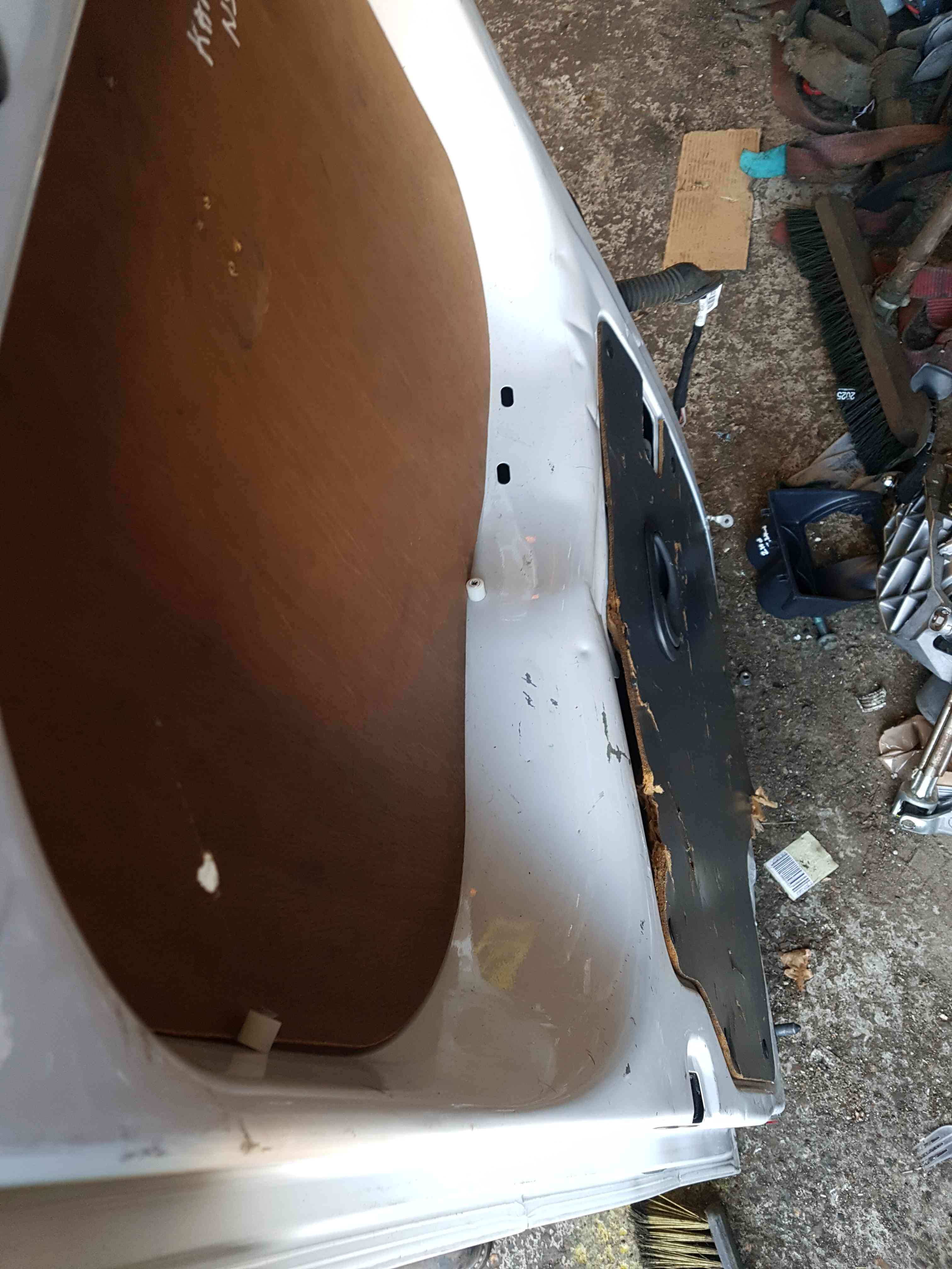 Thumb 5 Renault Kangoo MK2 2013-2021 Passenger NSR Barn Oqng QNG Rear Door Mineral White