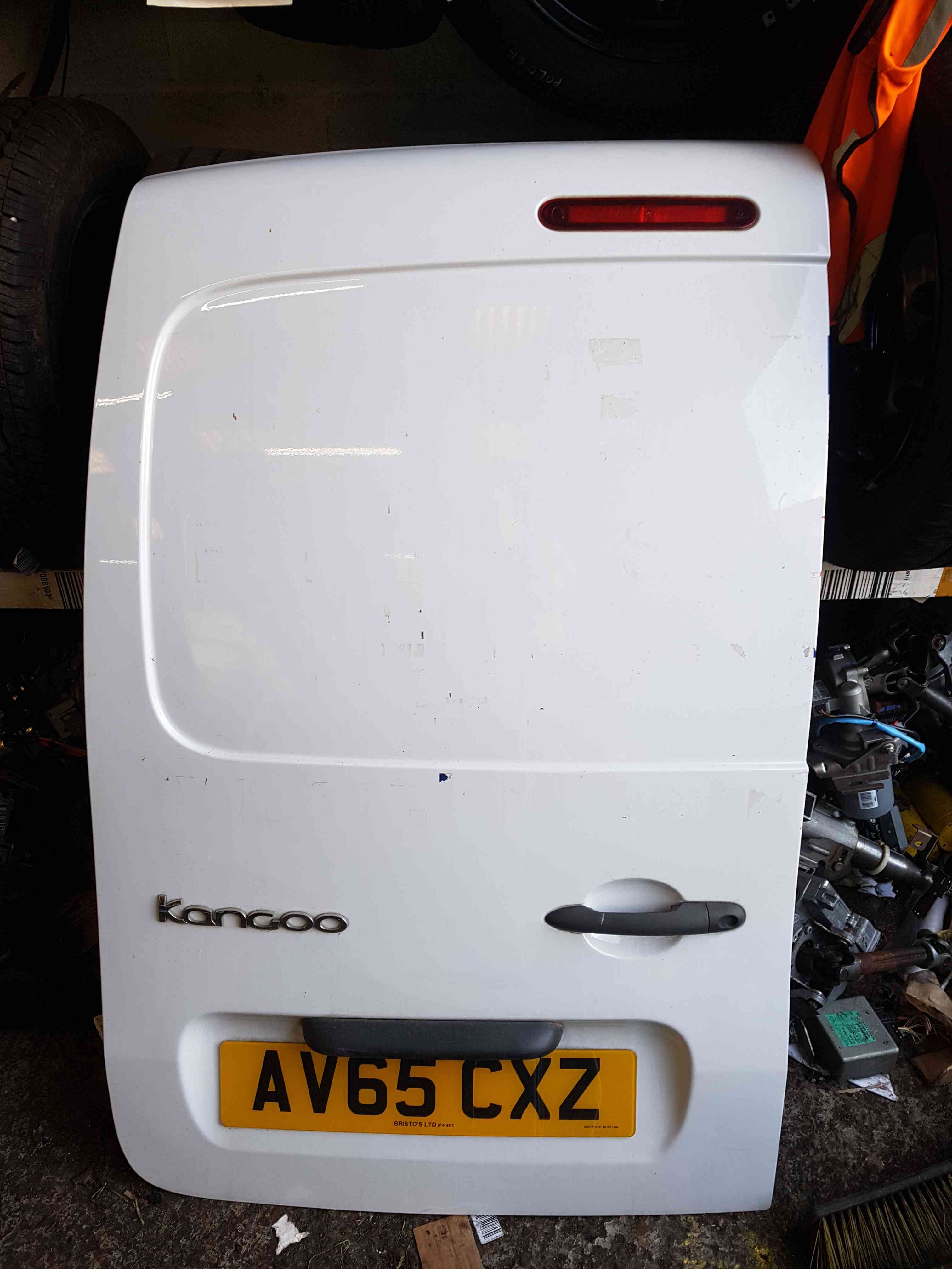 Thumb 6 Renault Kangoo MK2 2013-2021 Passenger NSR Barn Oqng QNG Rear Door Mineral White