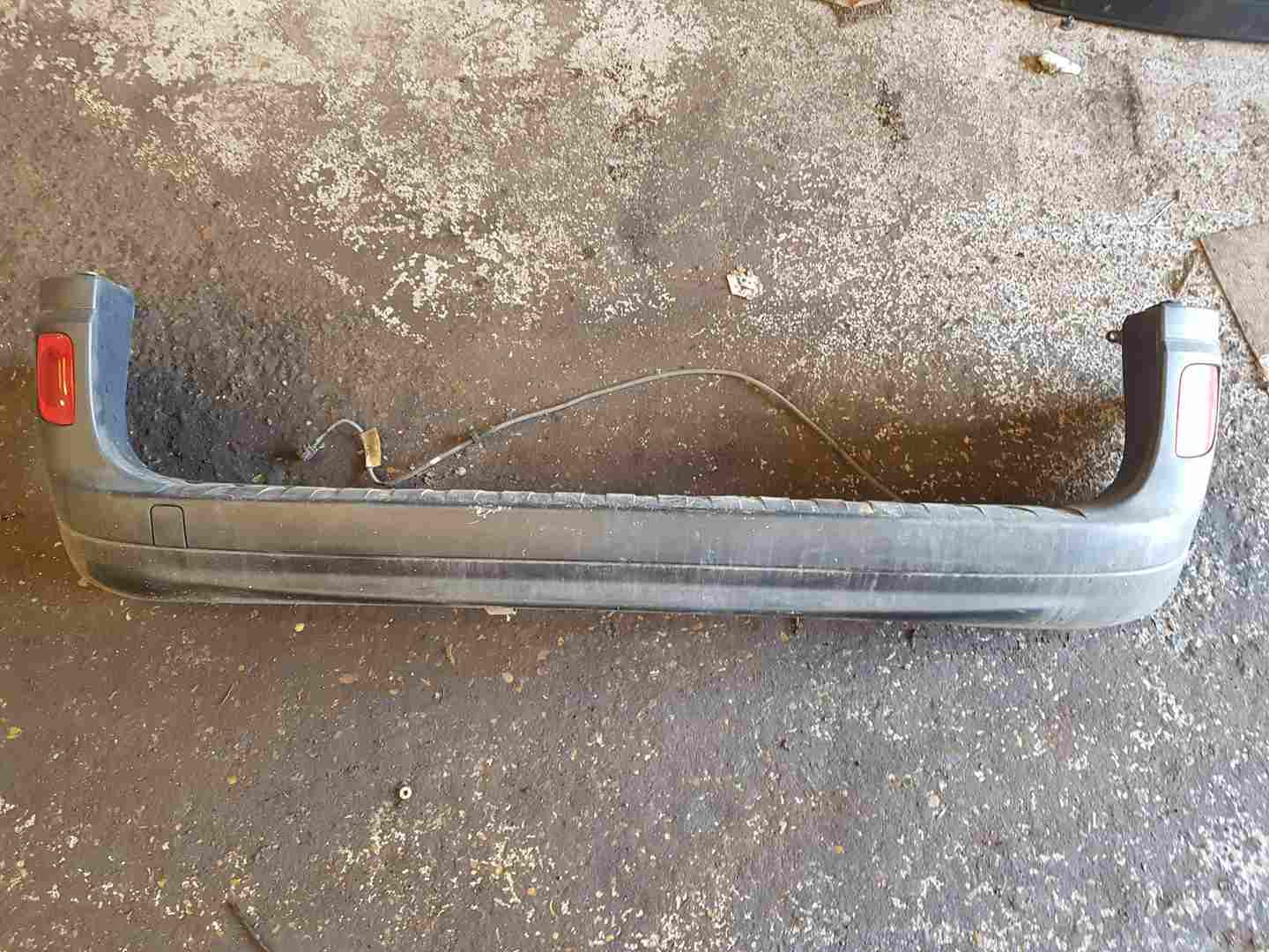 Thumb 2 Renault Kangoo MK2 Ph2 2013-2017 Rear Bumper Plain Black