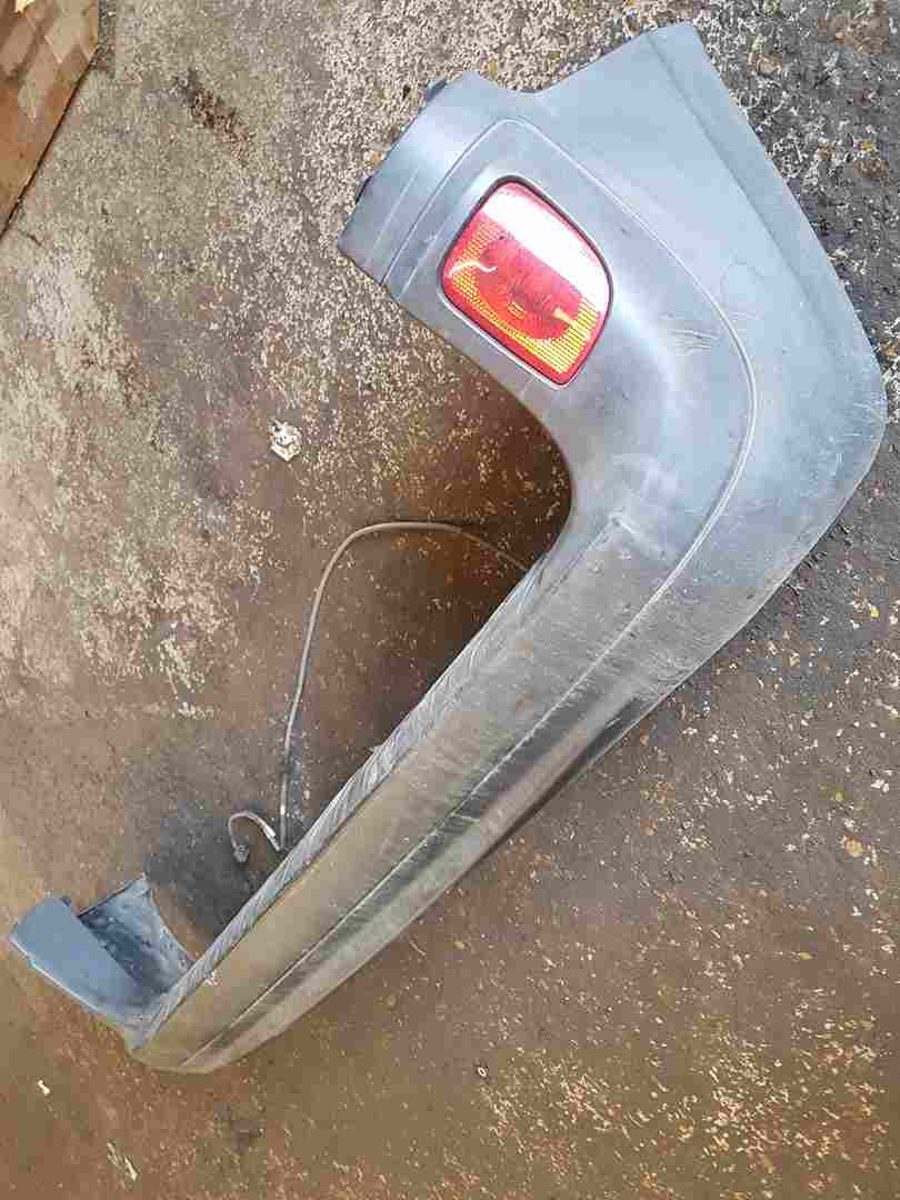 Thumb 4 Renault Kangoo MK2 Ph2 2013-2017 Rear Bumper Plain Black