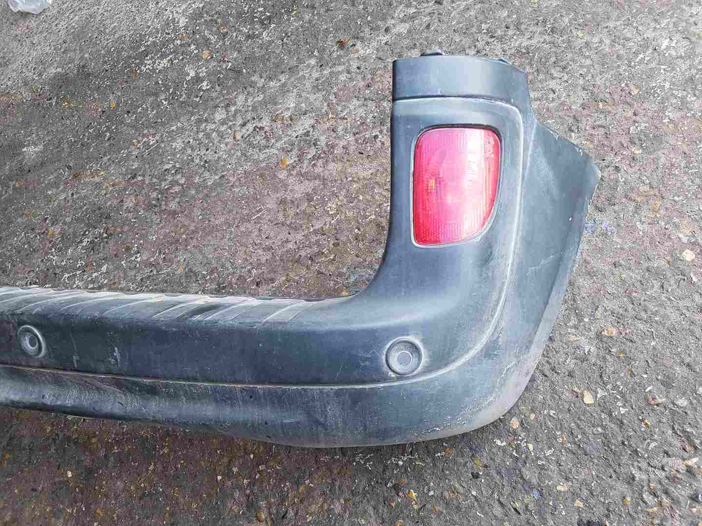 Thumb 2 Renault Kangoo MK2 Ph2 2013-2017 Rear Bumper Plain Black
