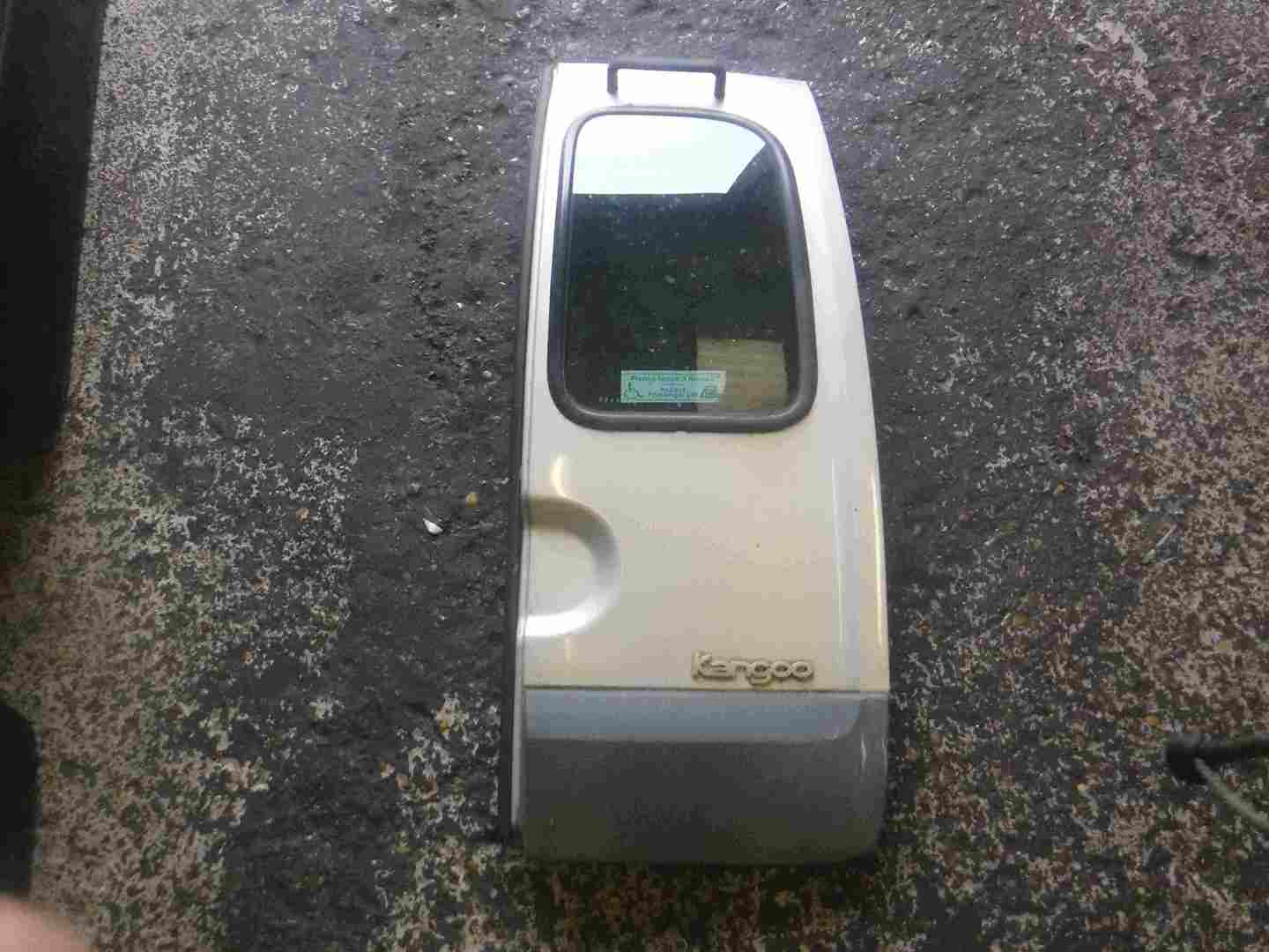 Renault Kangoo MPV 1993-2003 Drivers OSR Rear Door Silver 632