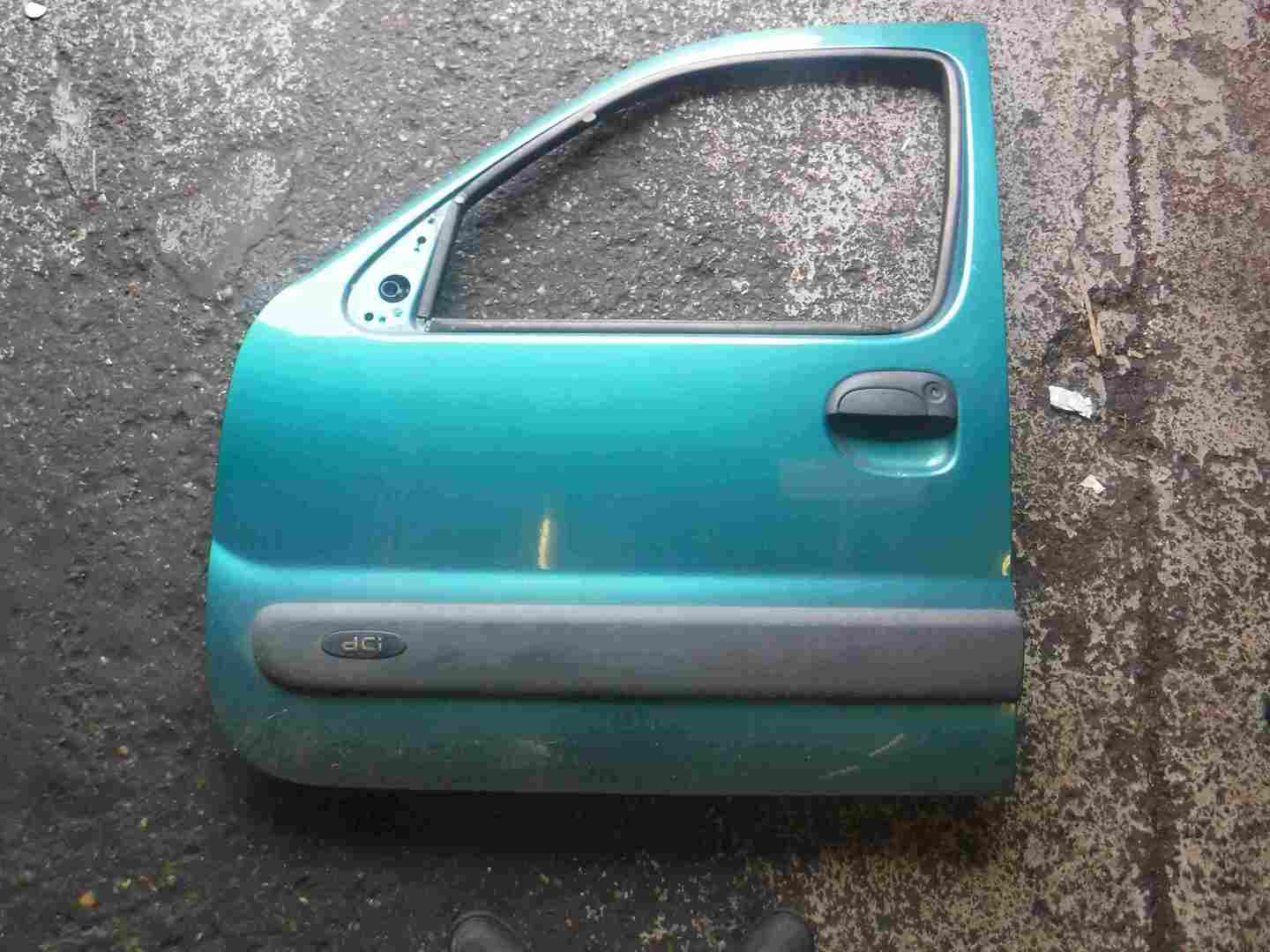 Renault Kangoo MPV 1993-2003 Passenger NSF Front Door Green TED92