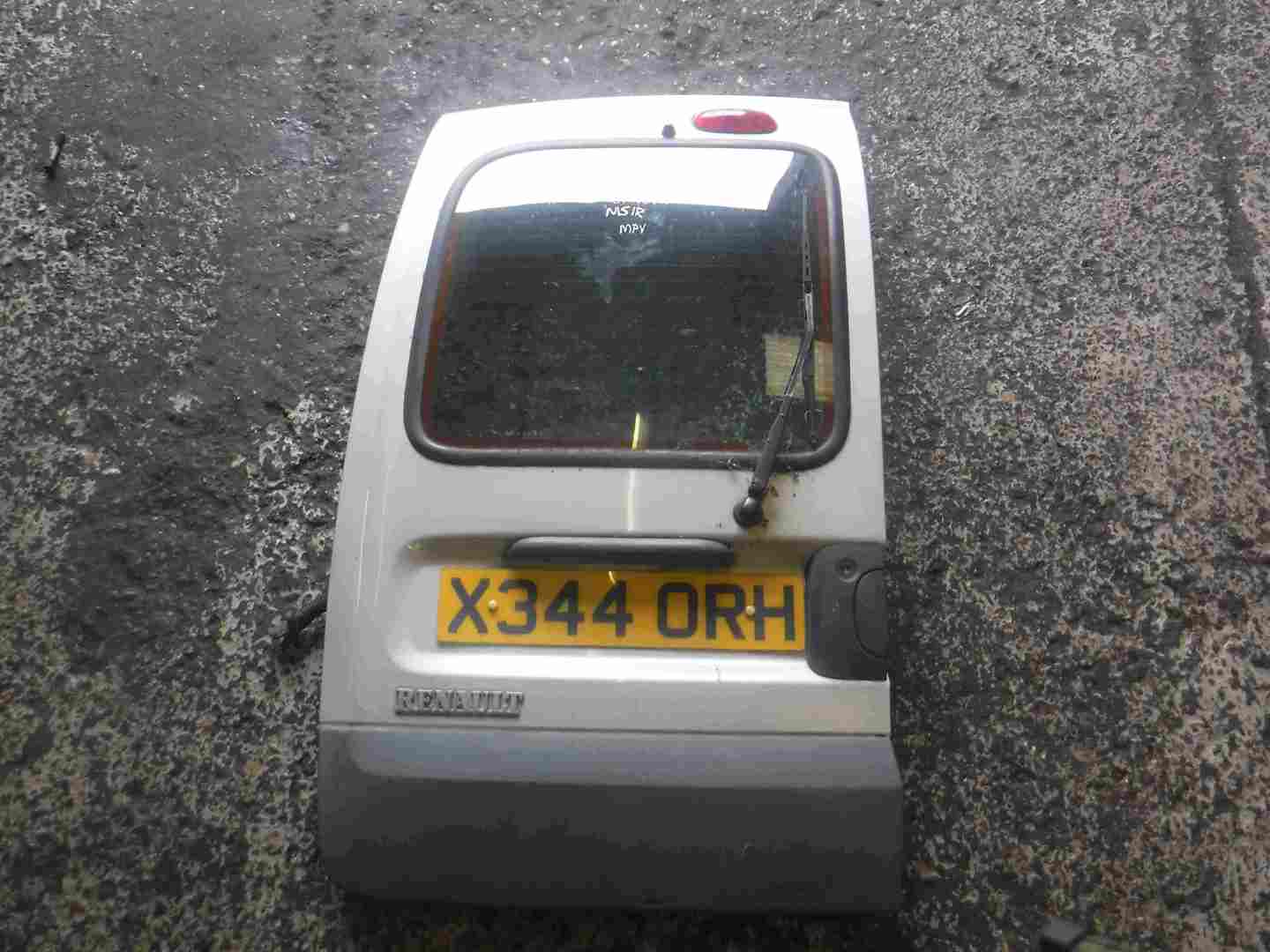 Renault Kangoo MPV 1993-2003 Passenger NSR Rear Door Silver 632
