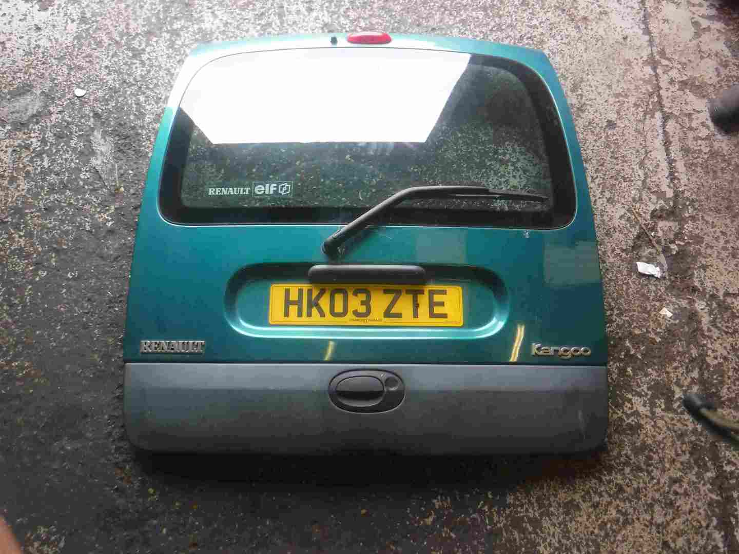 Renault Kangoo MPV 1993-2003 Rear Boot Tailgate Green TED92