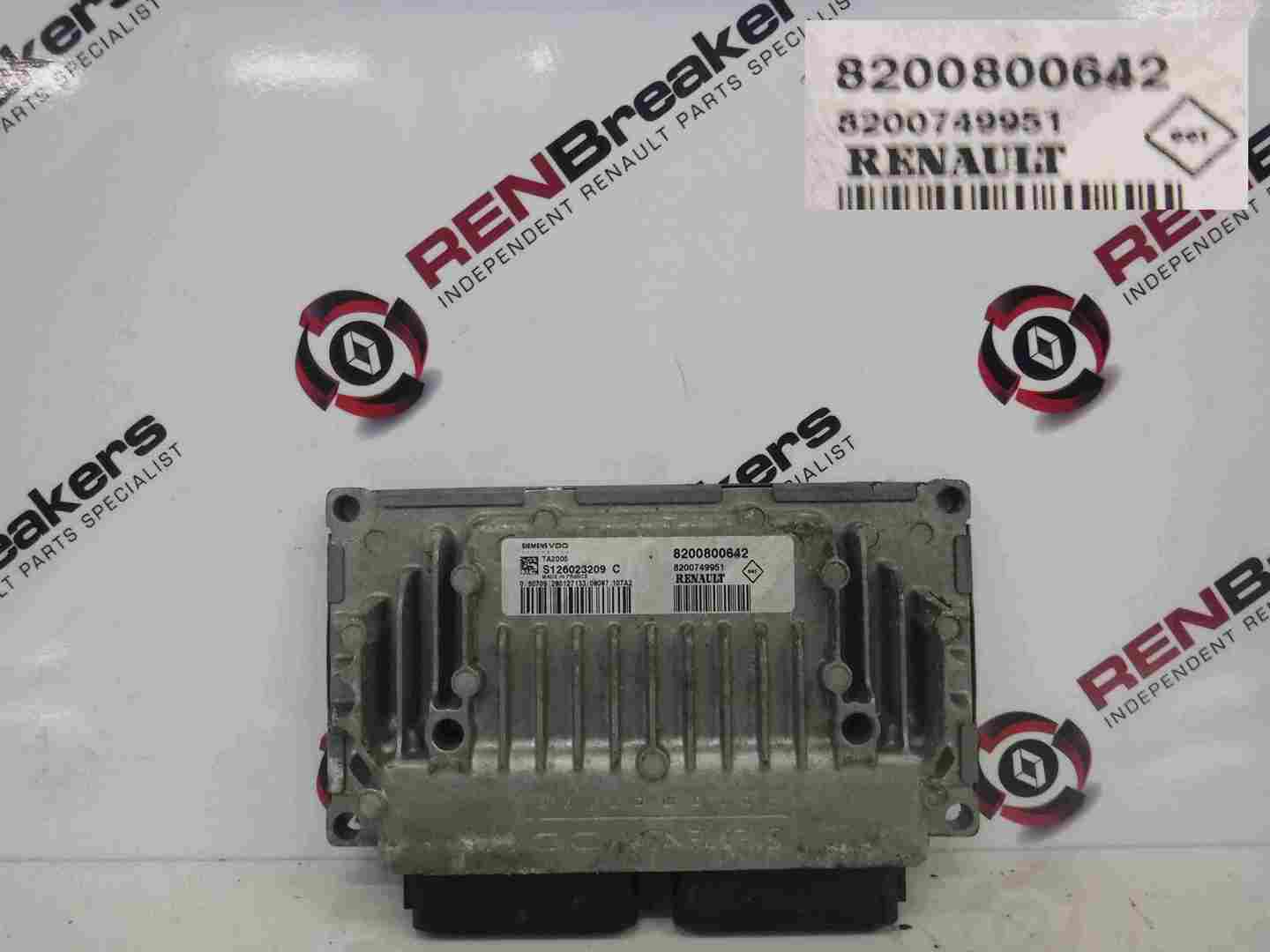 Renault Kangoo MPV 2003-2007 1.6 16v Automatic Gearbox ECU 8200800642