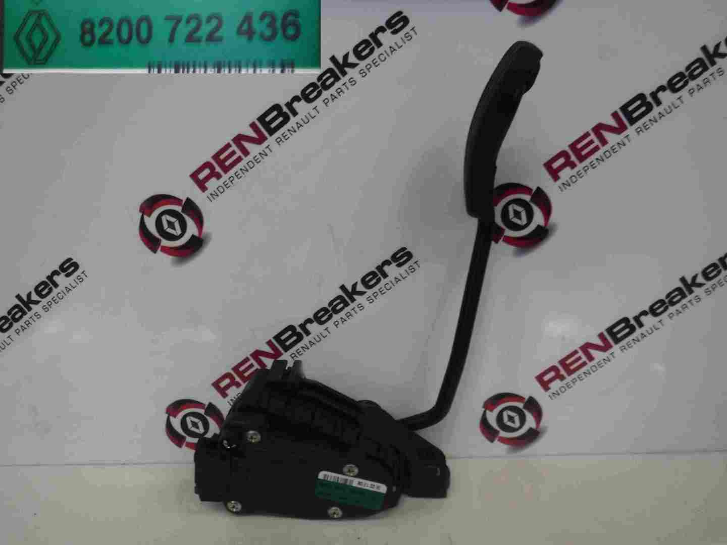 Renault Kangoo MPV 2003-2007 Accelerator Pedal Potentiometer Throttle Automatic
