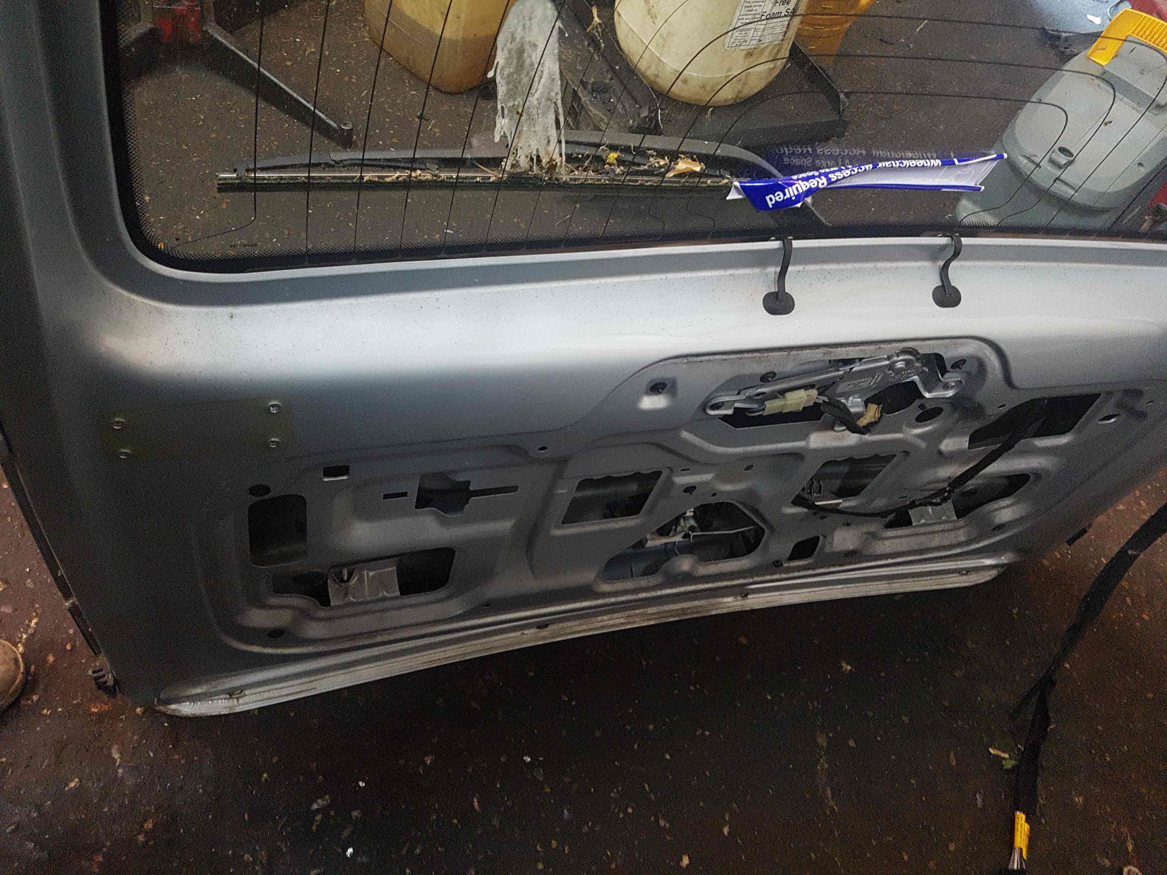Thumb 5 Renault Kangoo MPV 2003-2007 Boot Door Lift Up Tail Gate Hatch LID Silver Teb64
