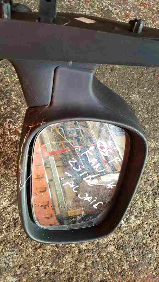 Thumb 4 Renault Kangoo MPV 2003-2007 Drivers Os Wing Mirror Plain Black Electric
