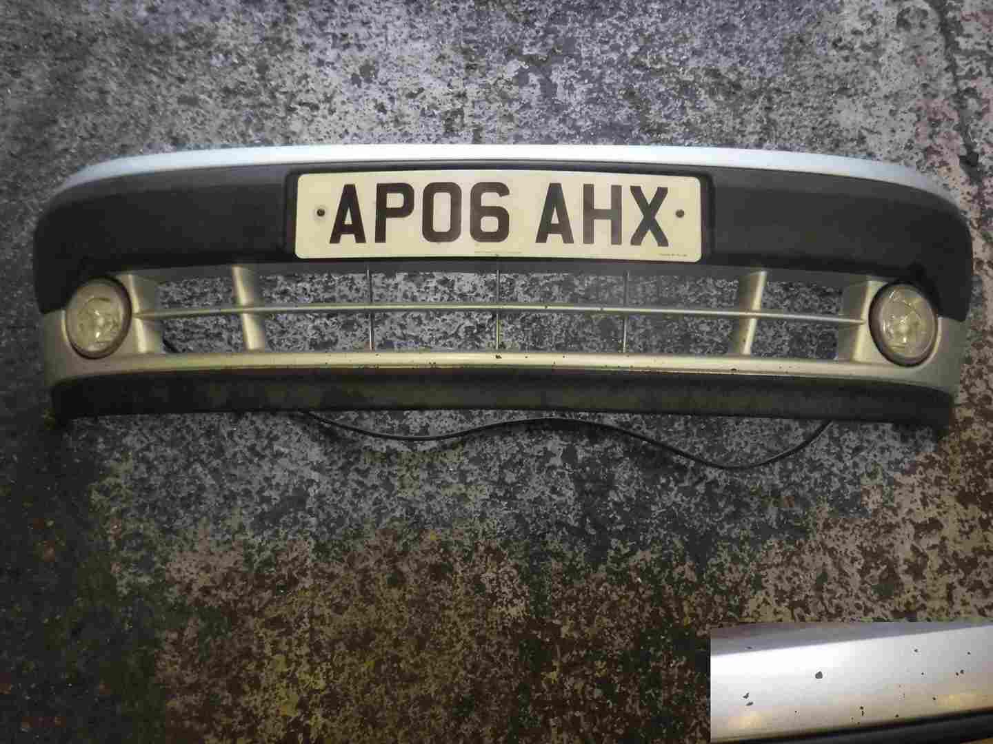 Renault Kangoo MPV 2003-2007 Front Bumper Silver TEB64