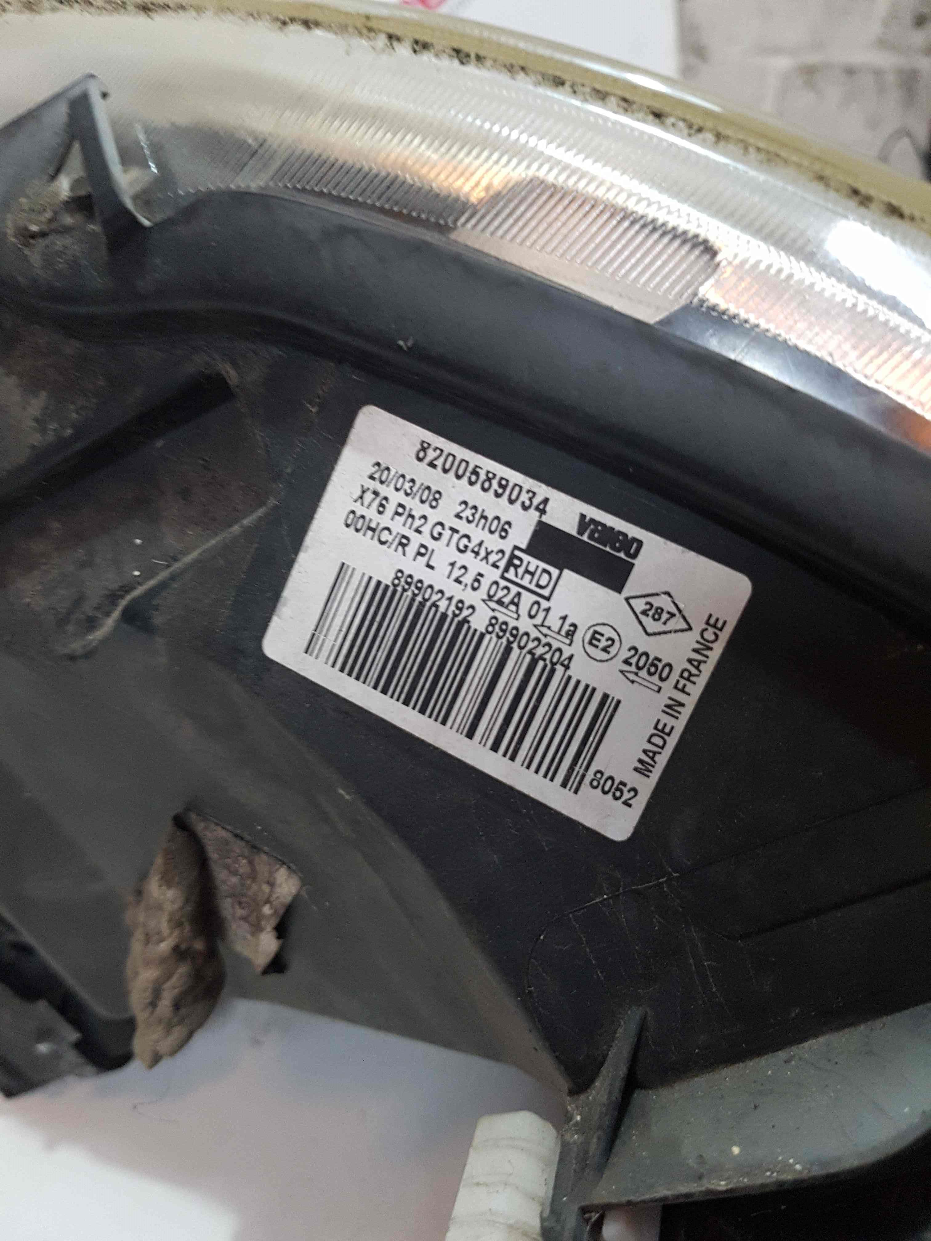 Thumb 5 Renault Kangoo MPV 2003-2007 Passenger NSF Front Headlight Clear Indicator