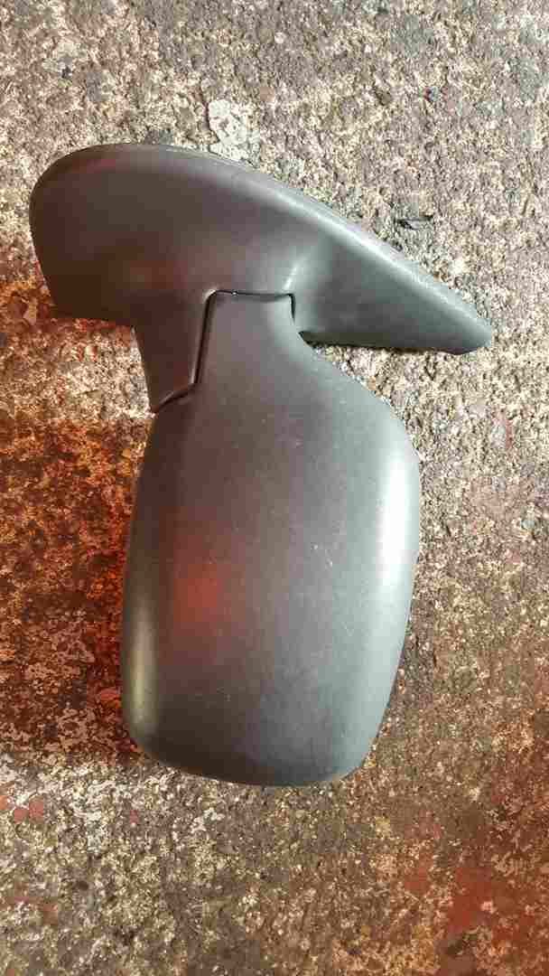 Renault Kangoo MPV 2003-2007 Passenger Ns Wing Mirror Plain Black Electric