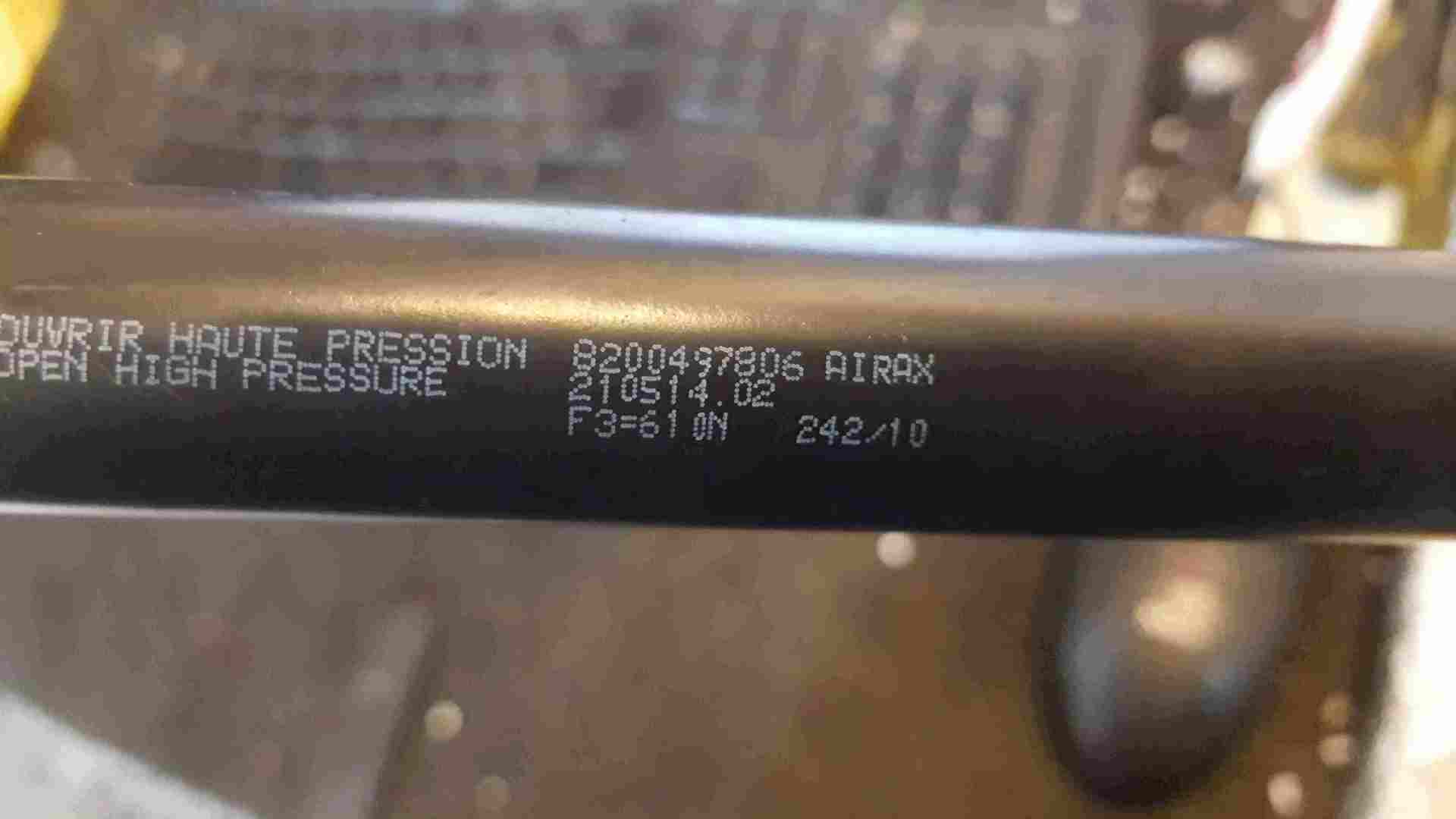 Thumb 2 Renault Kangoo MPV 2007-2017 Rear Boot Gas Strut 8200497806