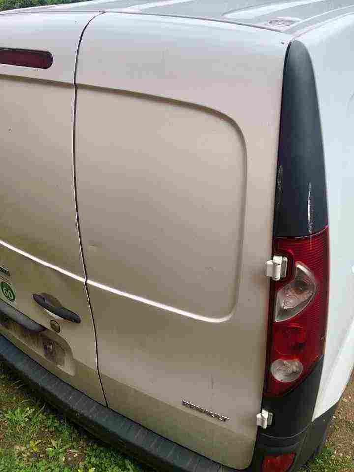 Renault Kangoo Maxi 2007-2017 Drivers OSR Rear Barn Door White OV389