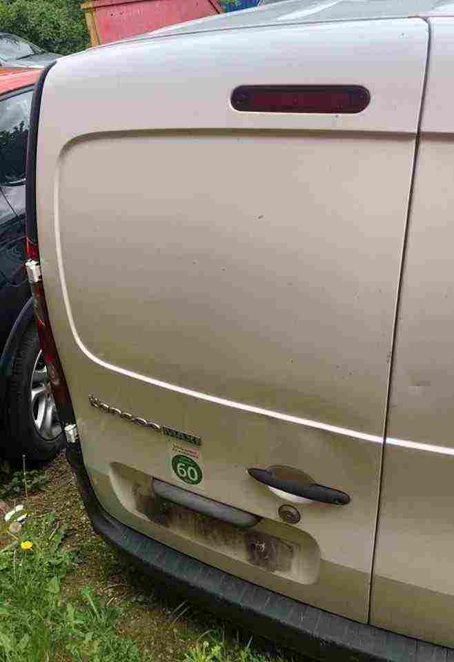 Renault Kangoo Maxi 2007-2017 Passenger NSR Rear Barn Door White OV389