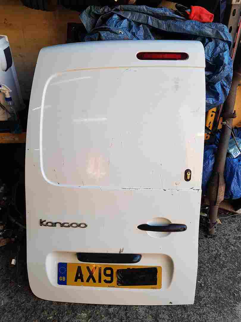 Thumb 2 Renault Kangoo Maxi MK2 2013-2021 Passenger NSR Rear Barn Door White Oqng QNG
