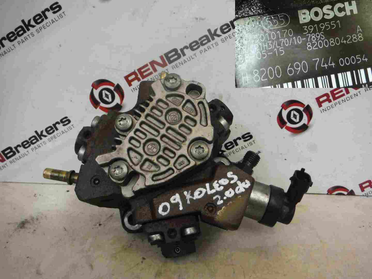 Renault Koleos 2008-2010 2.0 dCi Diesel High Pressure Fuel Pump