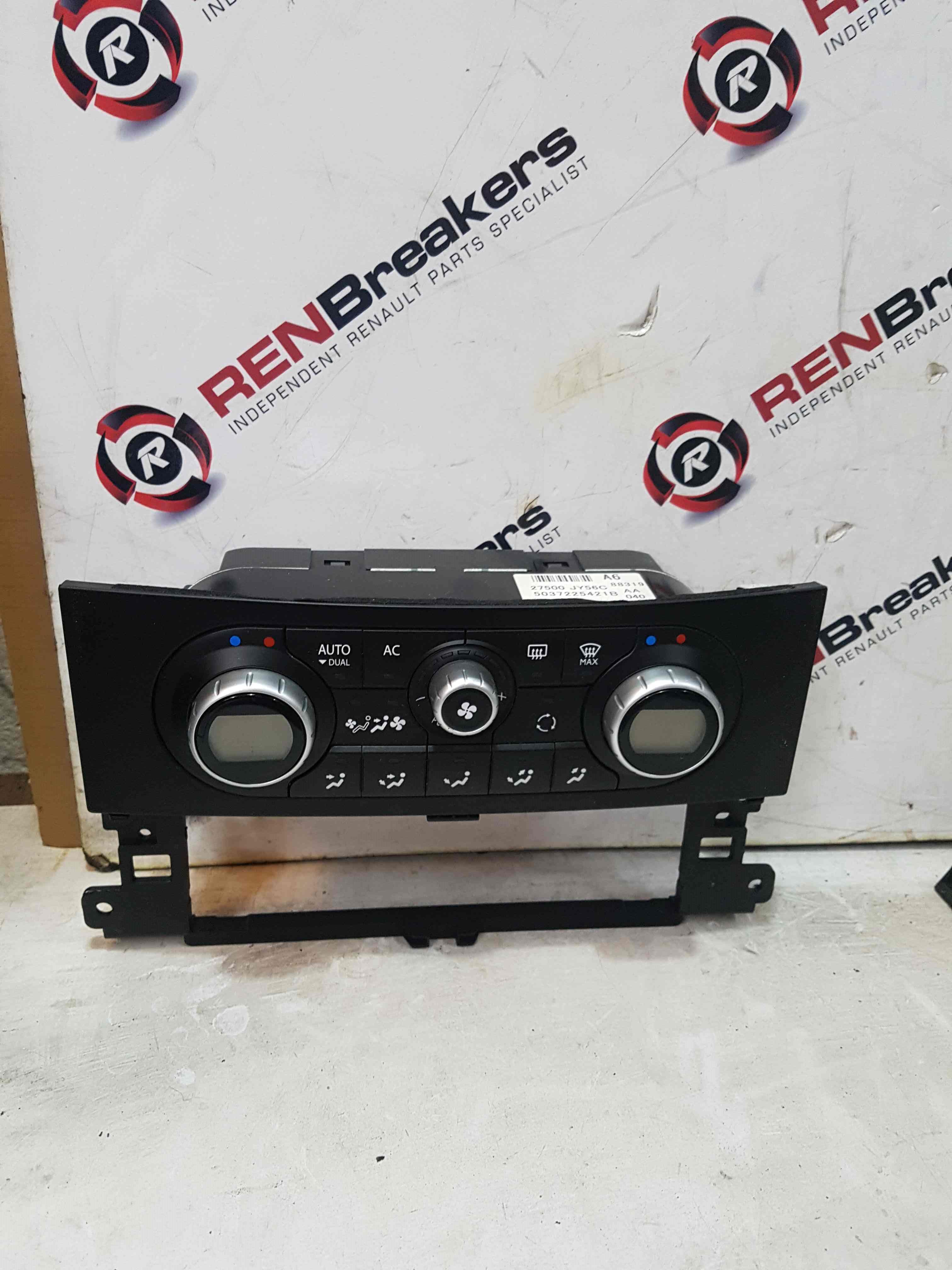 Renault Koleos 2008-2010 Heater Controls Dials Digital 27500Jy56c