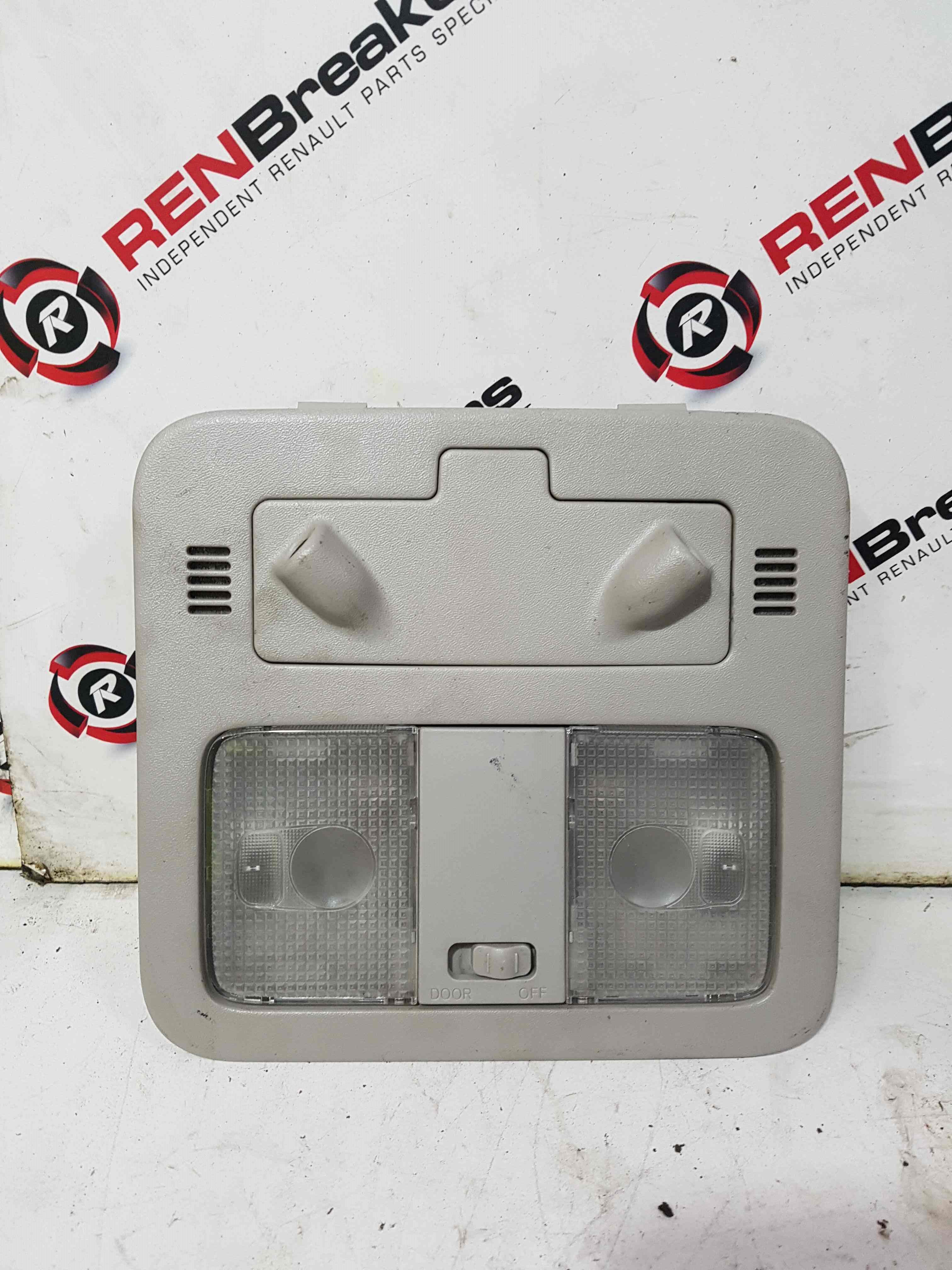Renault Koleos 2008-2010 Interior Light Roof Courtesy MAP Reading