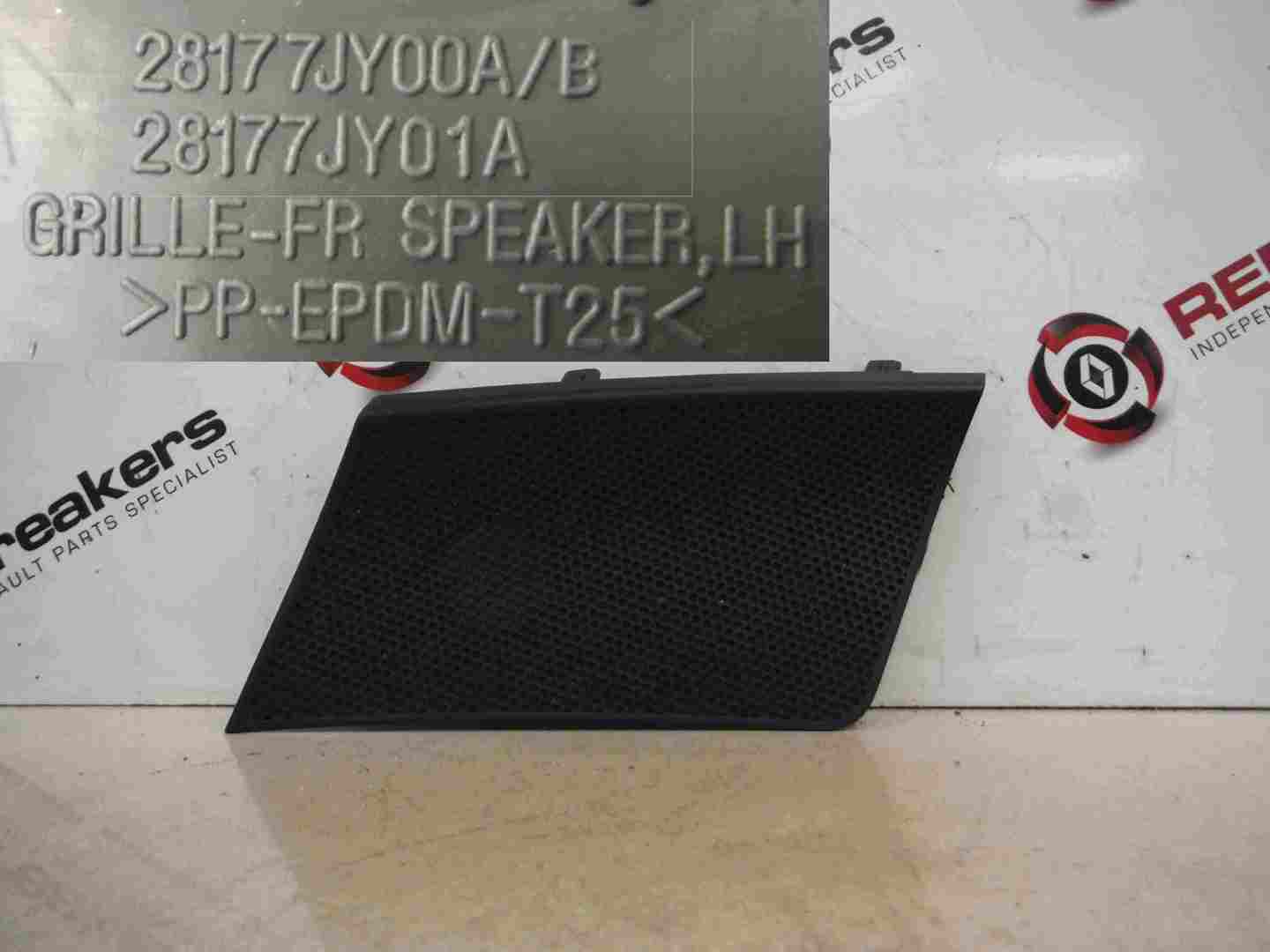 Renault Koleos 2008-2010 Passenger NS Dashboard Speaker Grile Cover