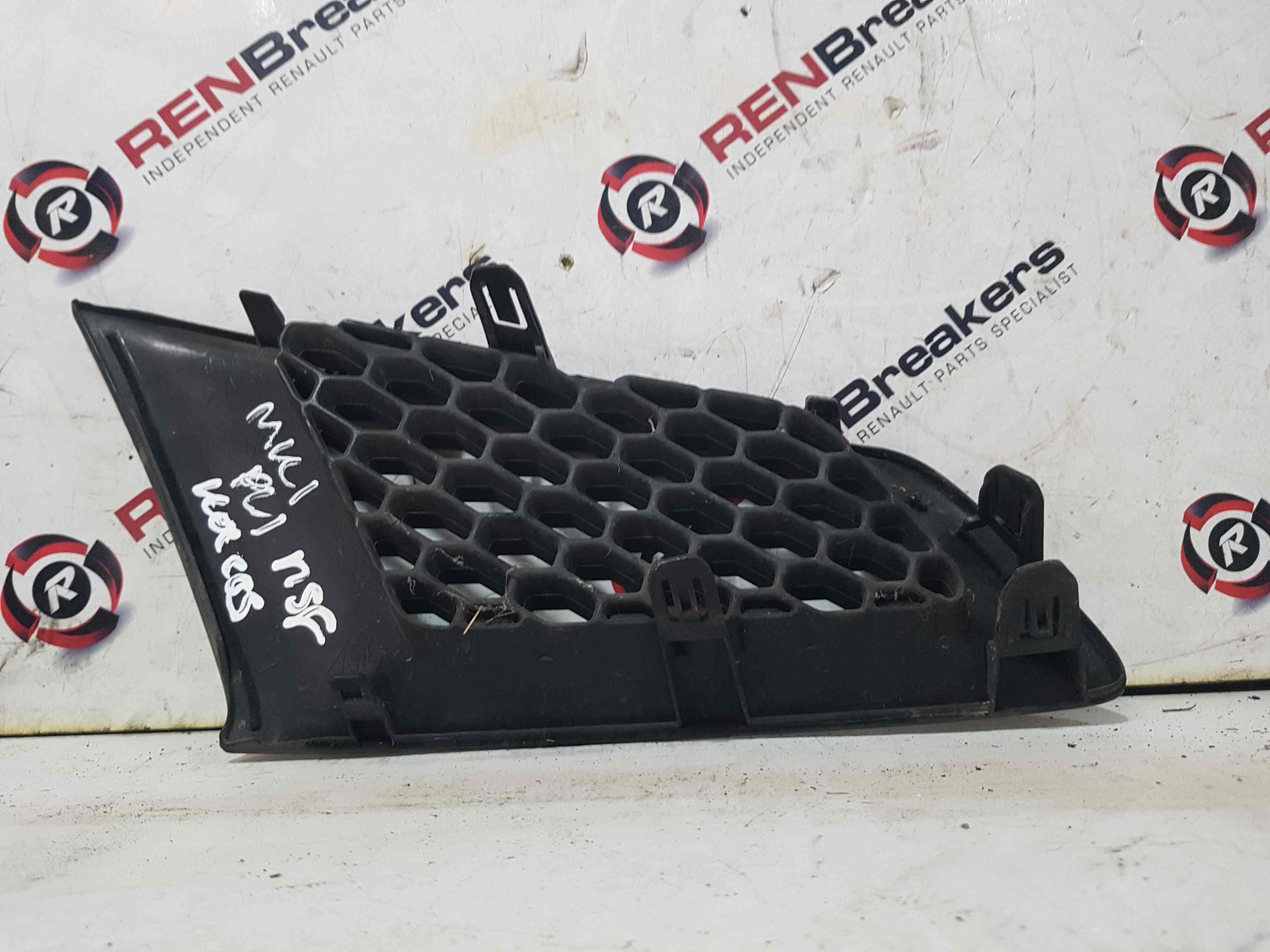 Renault Koleos 2008-2010 Passenger NSF Front Bumper Grill