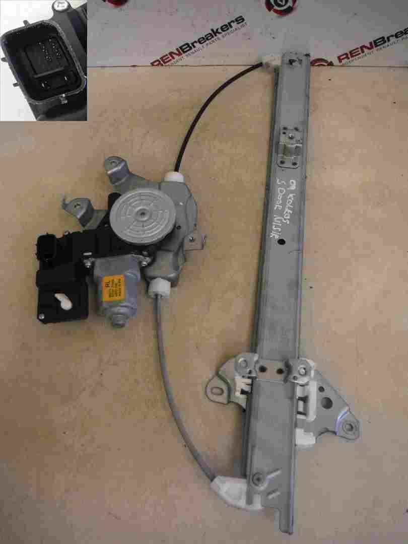 Renault Koleos 2008-2010 Passenger NSR Rear Window Motor + Regulator