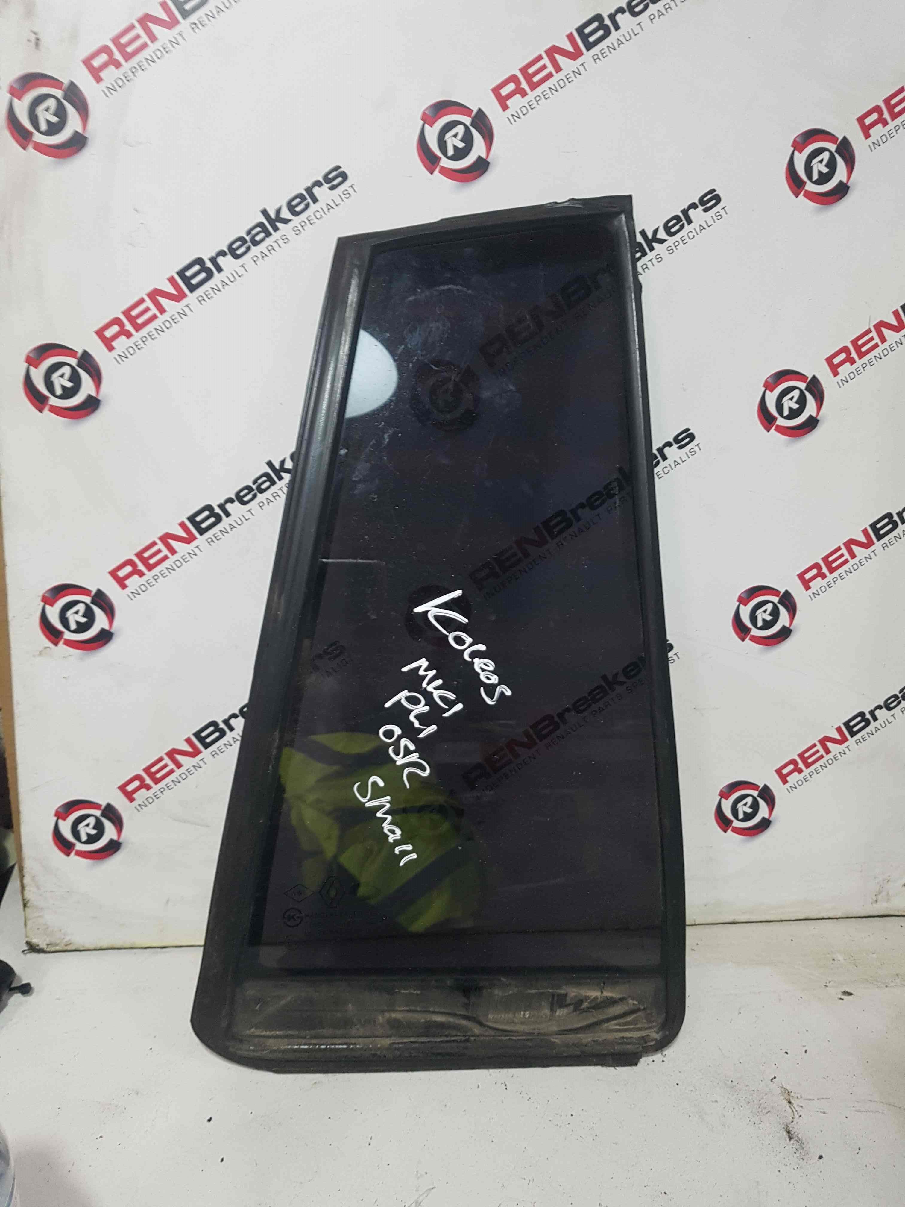 Renault Koleos 2008-2010 Passenger Rear OSR Small Window Glass