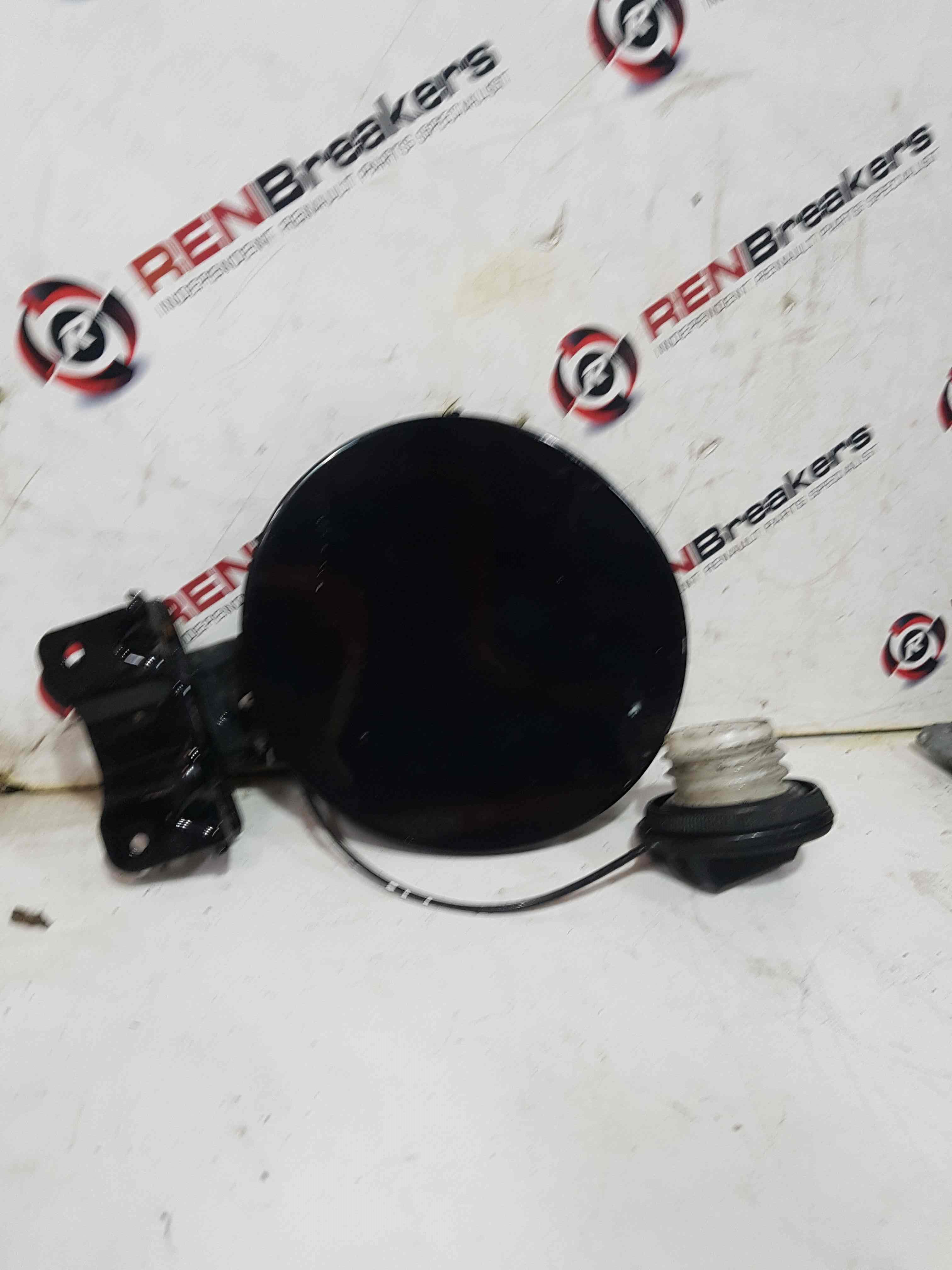 Thumb 2 Renault Koleos 2008-2010 Petrol Fuel Flap CAP Cover + Hinges Black Tegxa