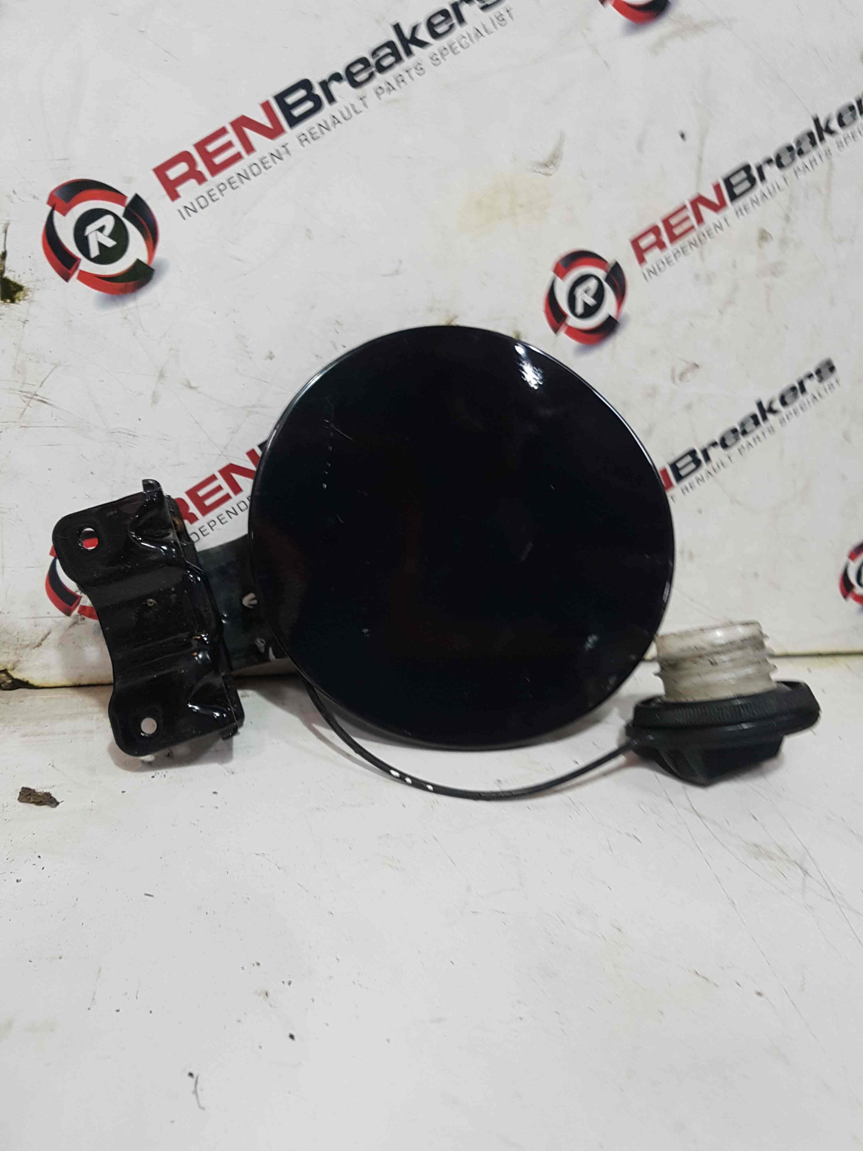Thumb 5 Renault Koleos 2008-2010 Petrol Fuel Flap CAP Cover + Hinges Black Tegxa