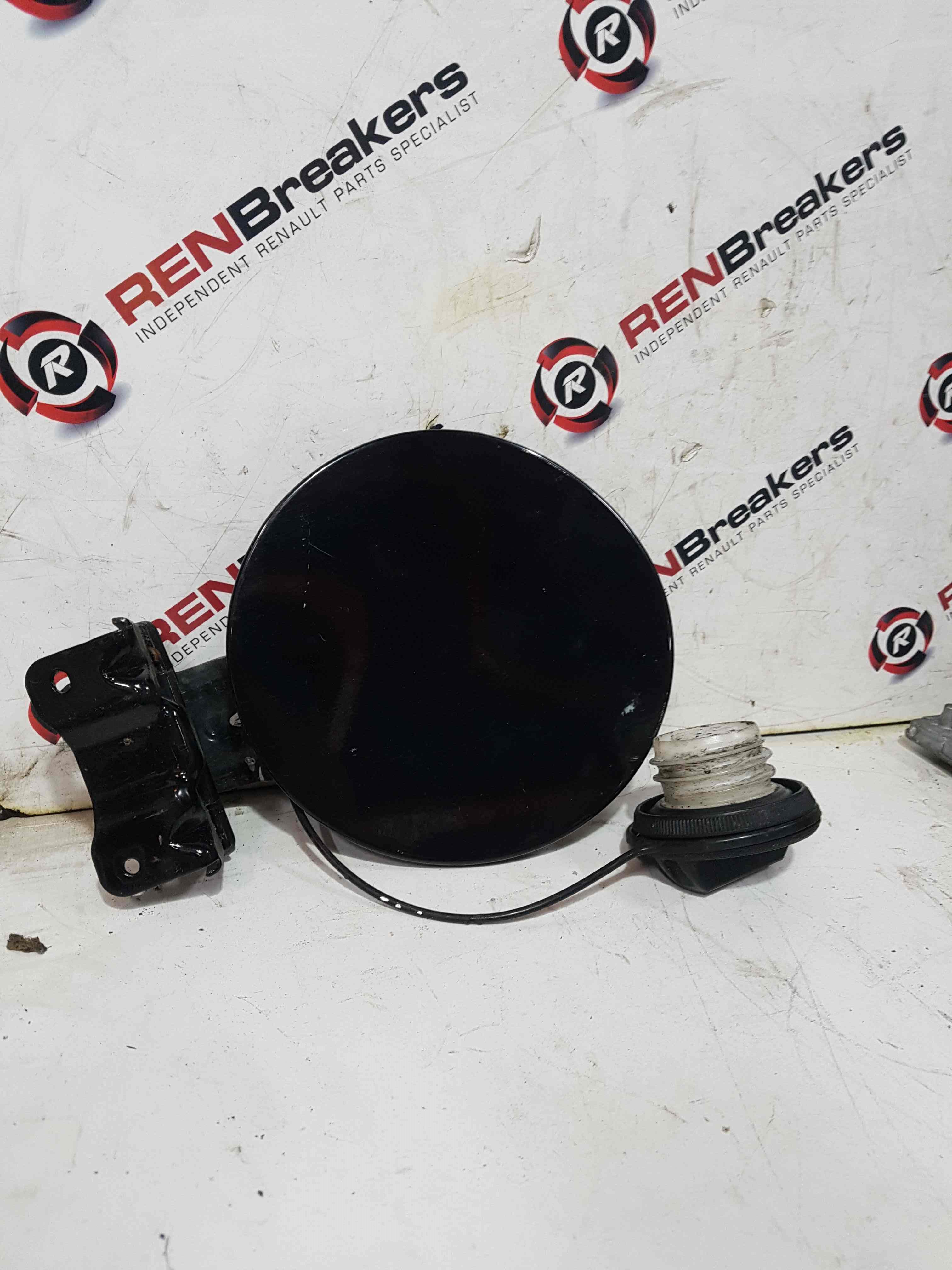 Renault Koleos 2008-2010 Petrol Fuel Flap CAP Cover + Hinges Black Tegxa