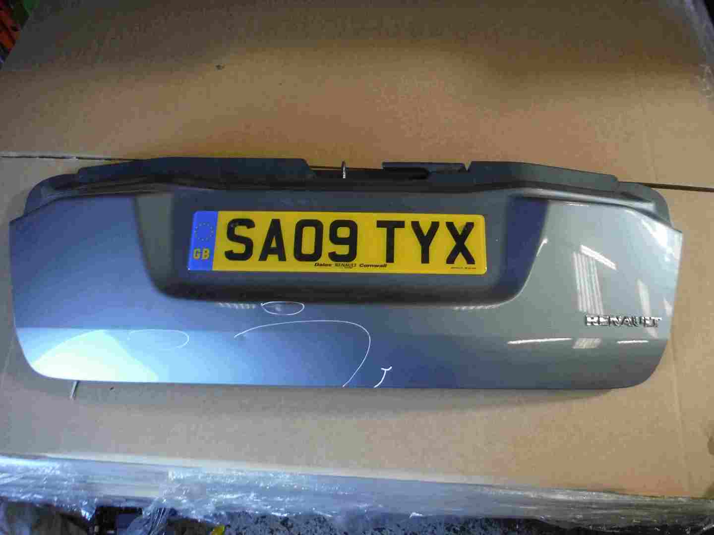 Renault Koleos 2008-2010 Rear Bumper Grey TEKXB