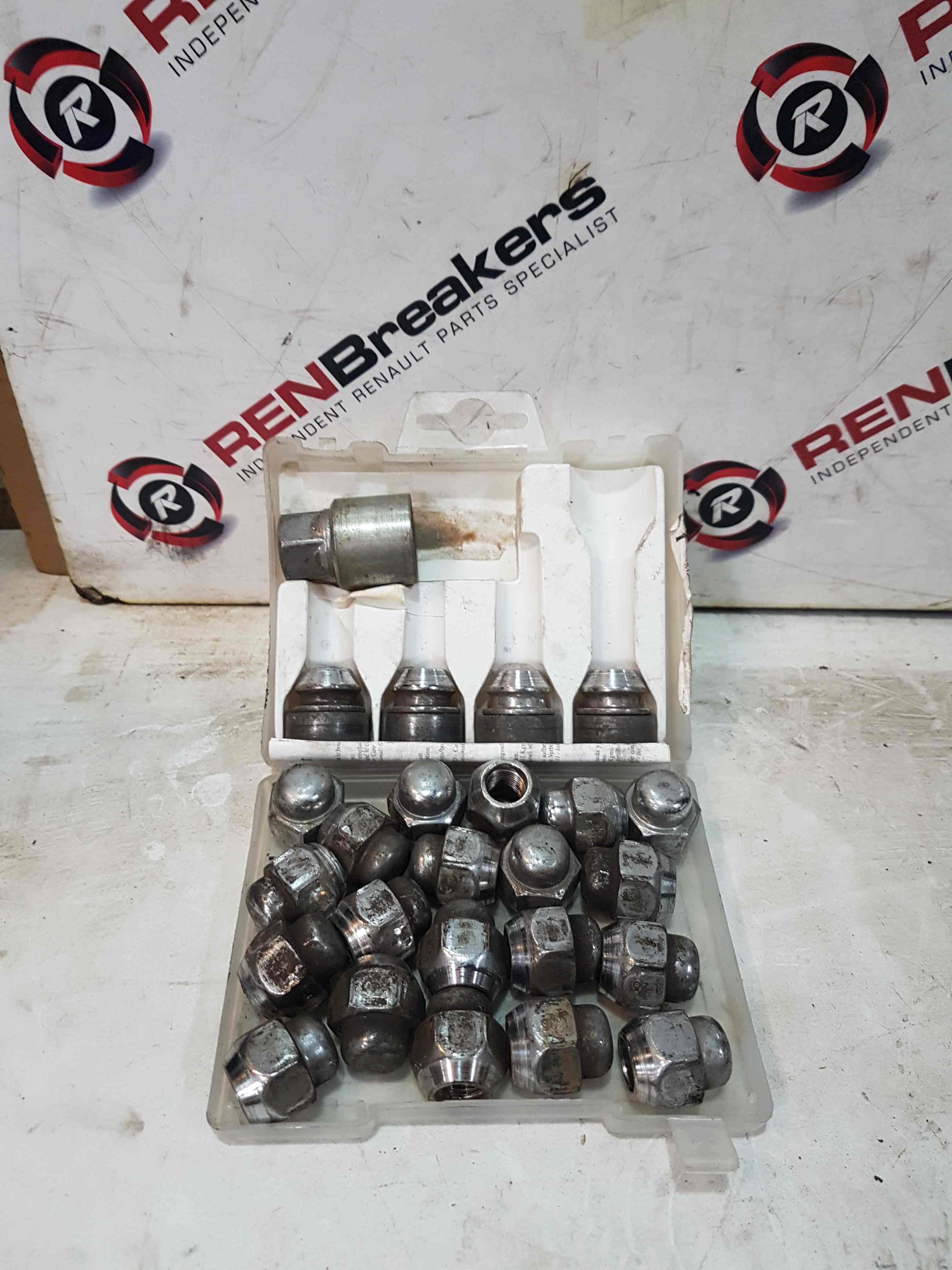 Thumb 3 Renault Koleos 2008-2015 Alloy Wheel Bolts Lock NUT Key  3/5