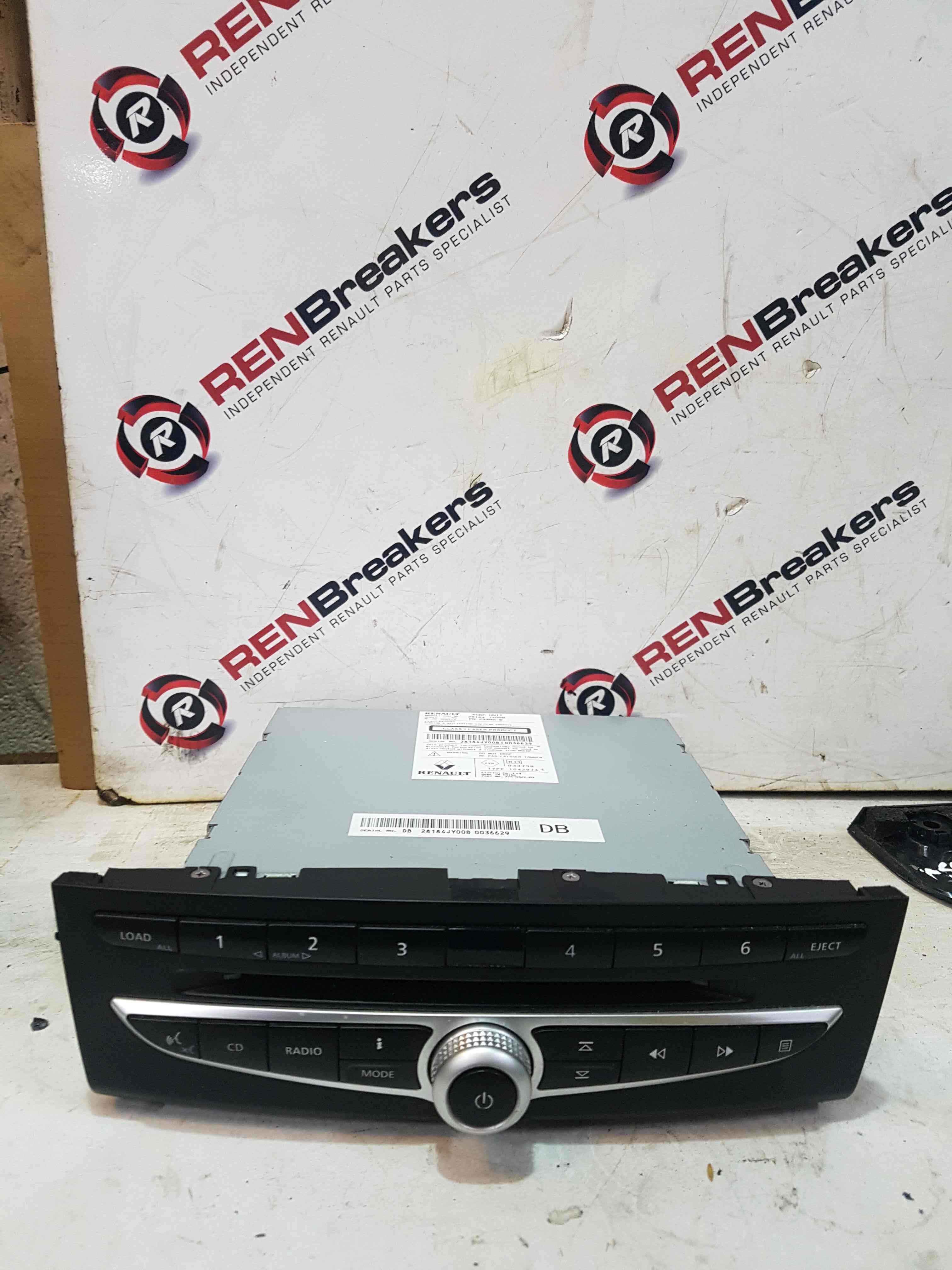 Thumb 3 Renault Koleos 2008-2015 Cd Player Radio + Code 28184Jy00b